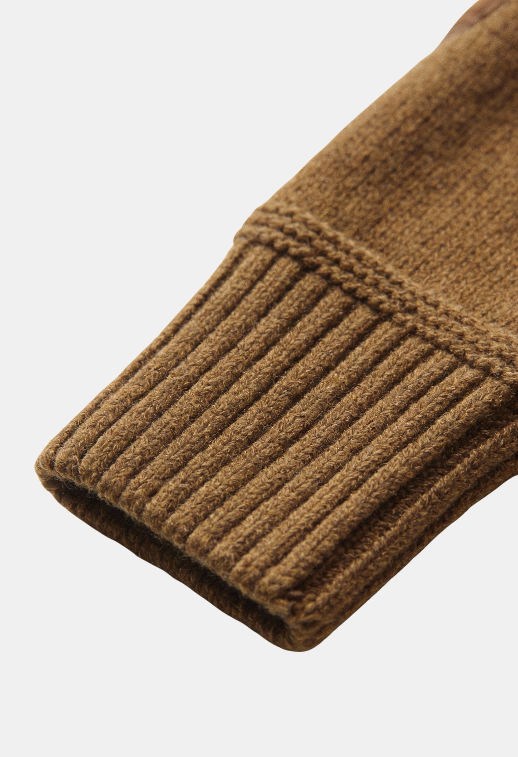 Men’s Vintage Elbow-Patch Knit Sweater