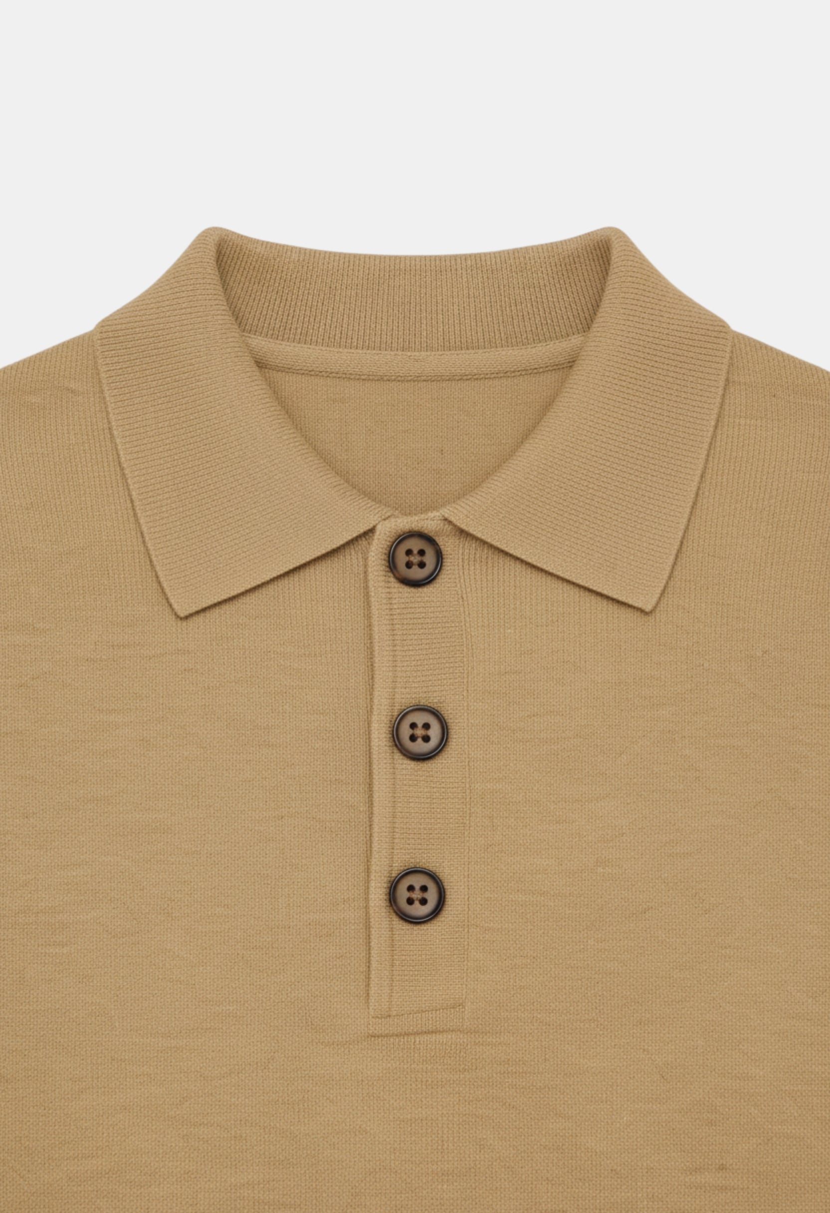 Classic Men’s Long Sleeve Polo Shirt