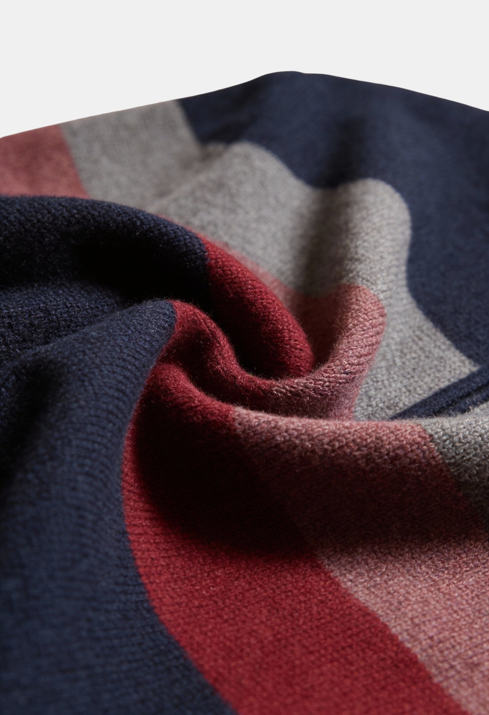 Modern Striped Knit Sweater