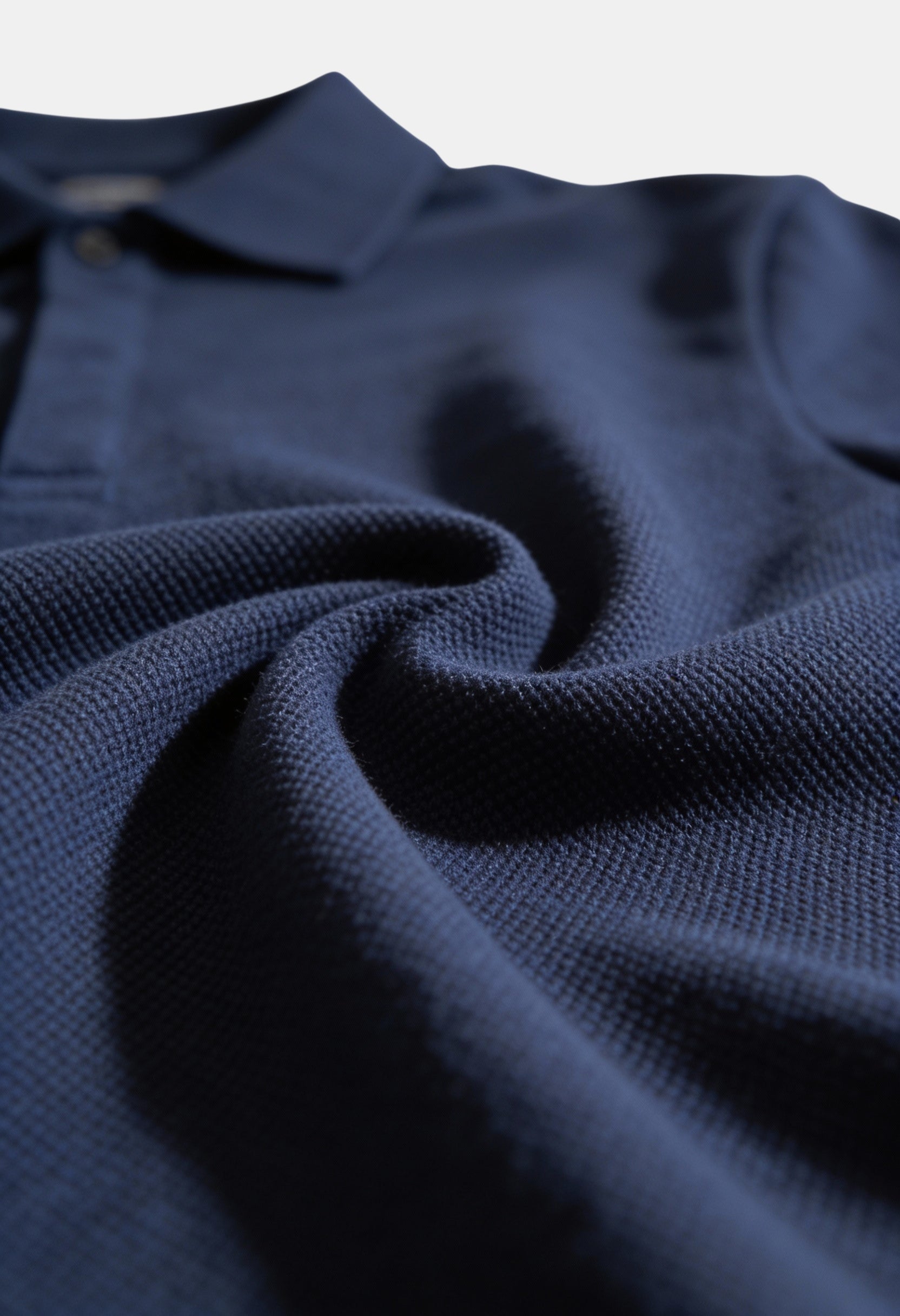 Men’s Casual Long-Sleeve Polo Shirt