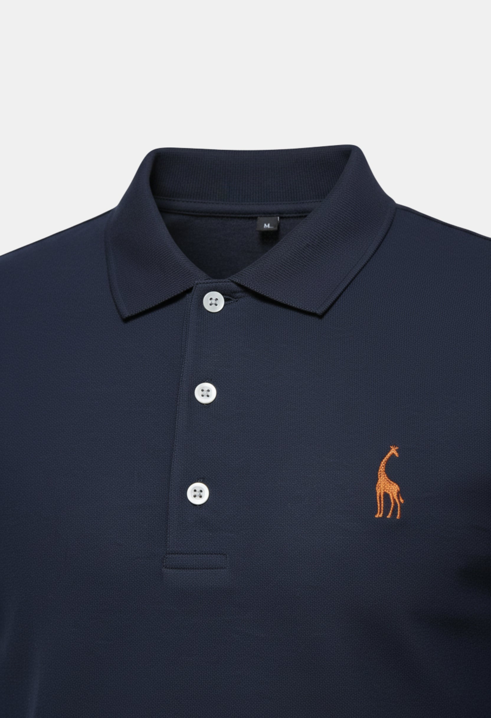 Men Classic Long-Sleeve Polo Shirt