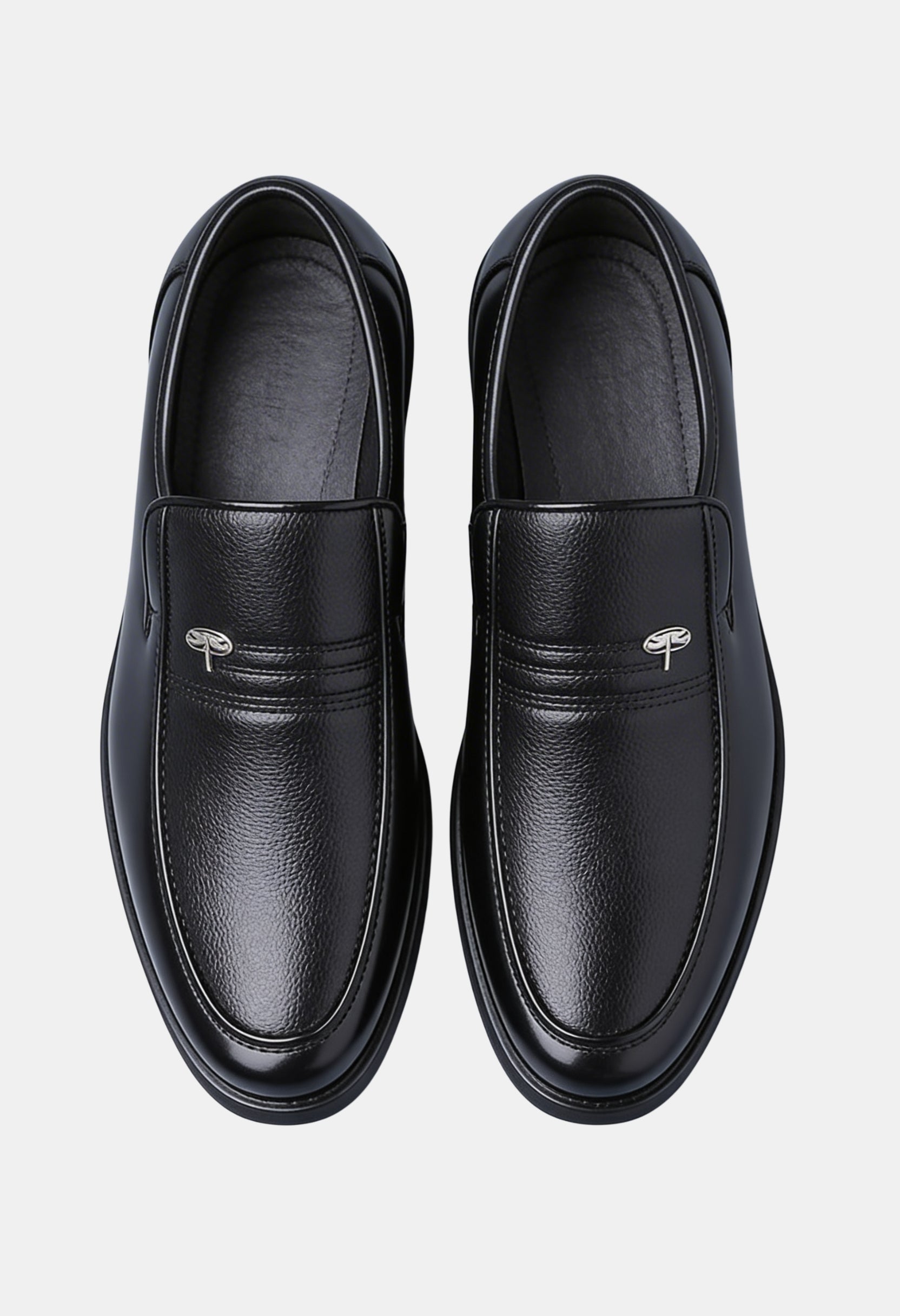 Classic Leather Slip-On Loafers