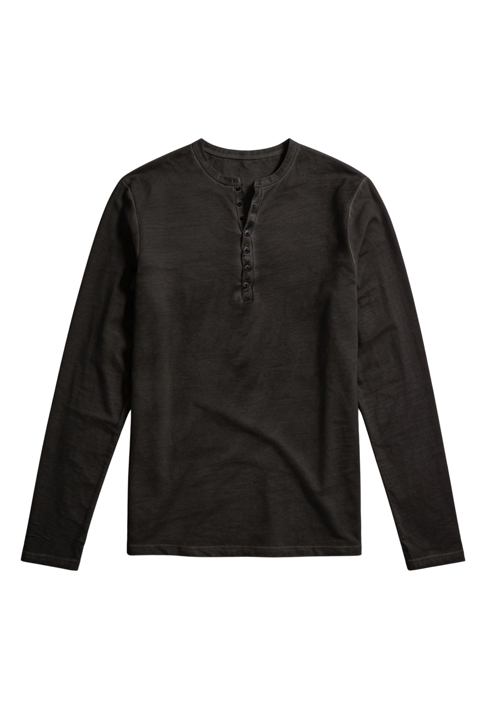 Classic Long Sleeve Henley Shirt