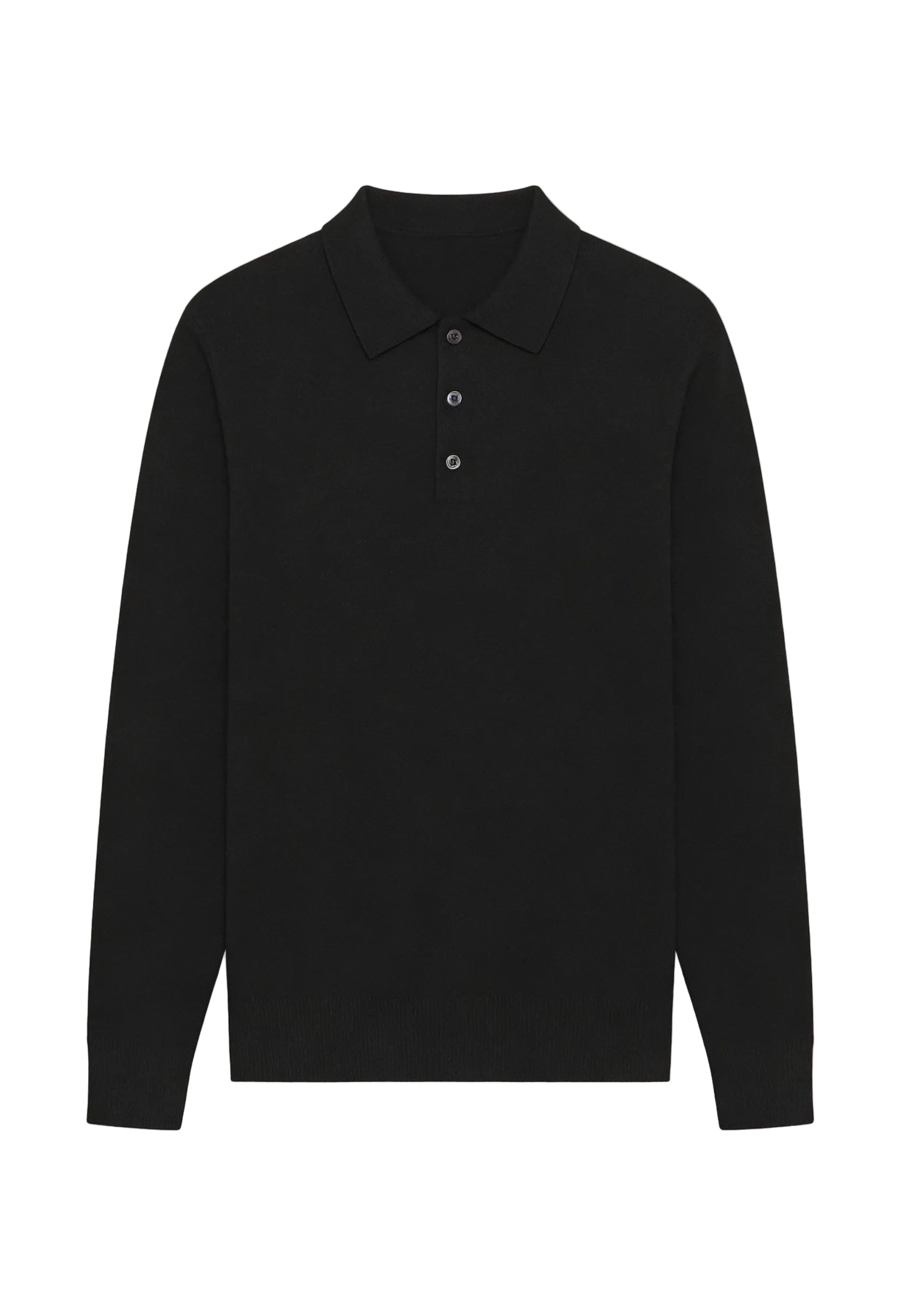 Classic Men’s Long Sleeve Polo Shirt