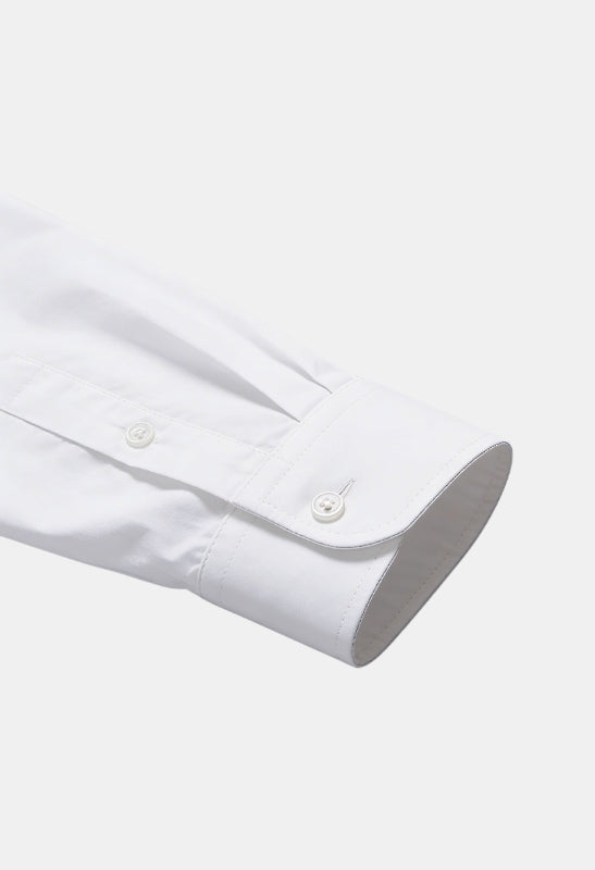 Clean Long Sleeve Classic Button-Up Shirt