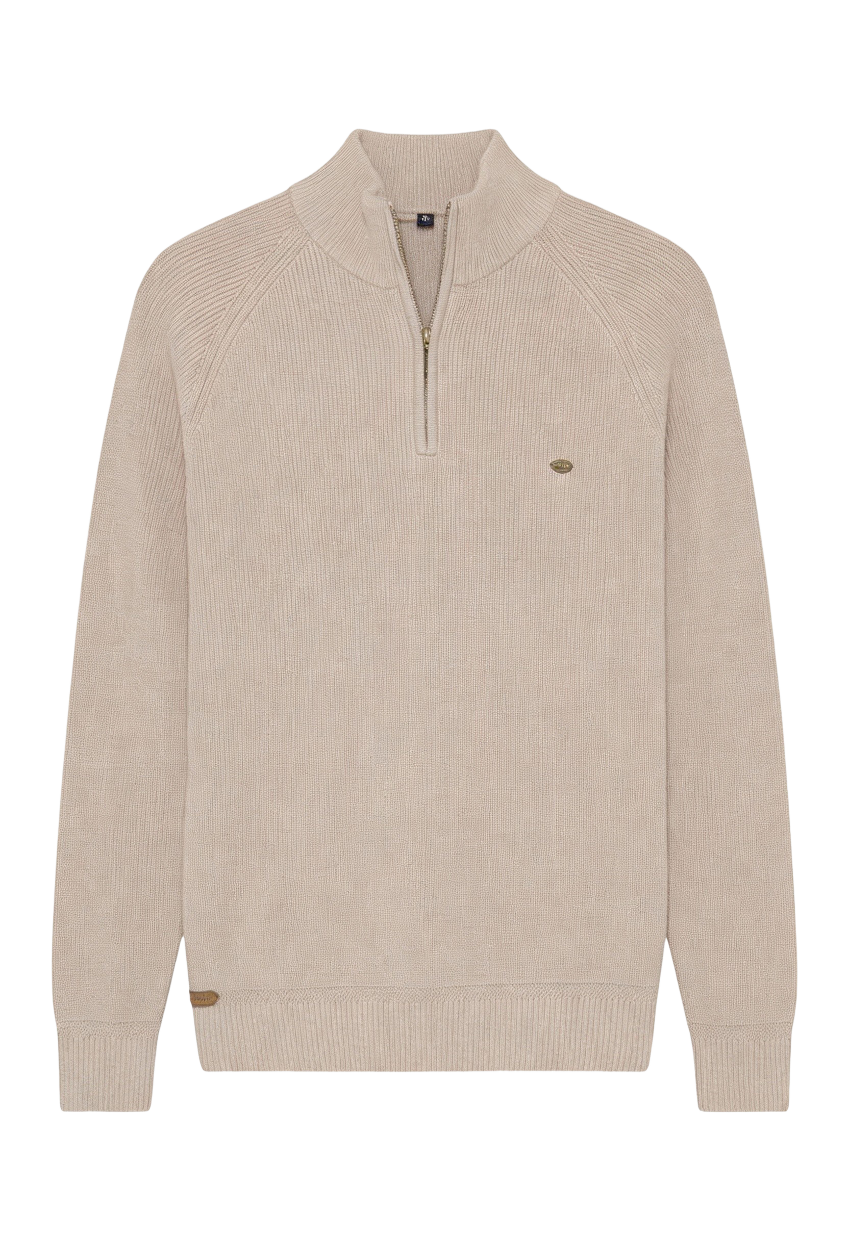 Men’s Classic Half-Zip Knitted Sweater