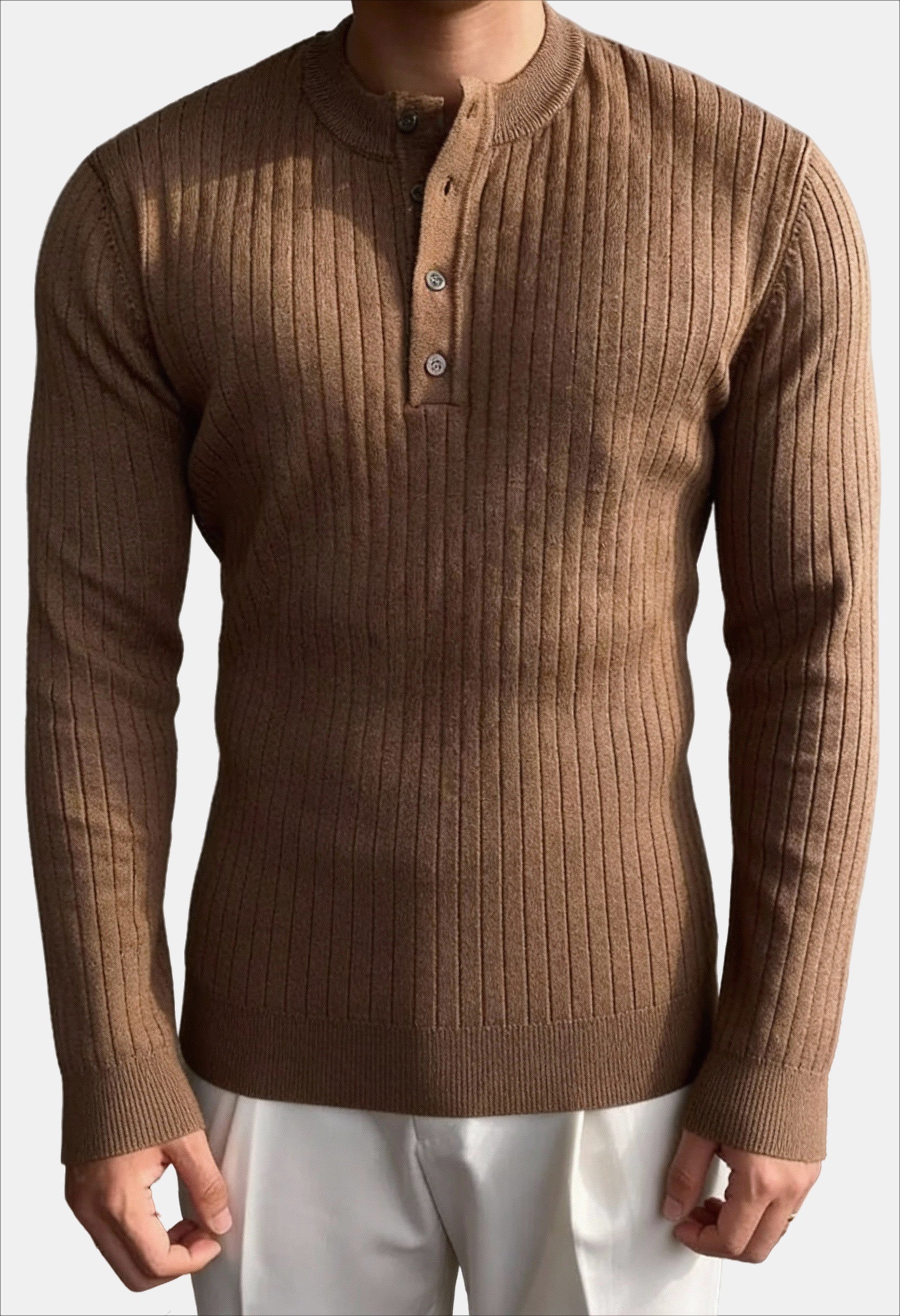 Men's Henry Collar Shirt