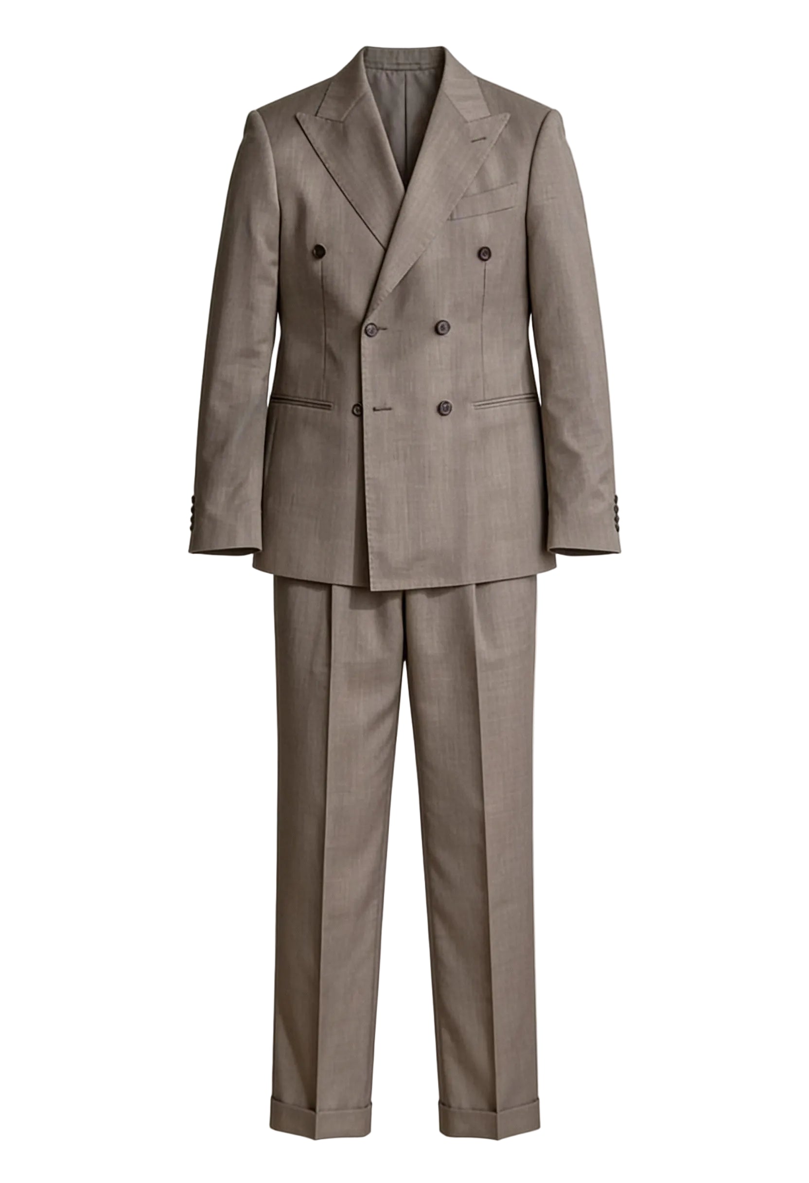 Men's Retro Elegant Double-breasted Business Suit