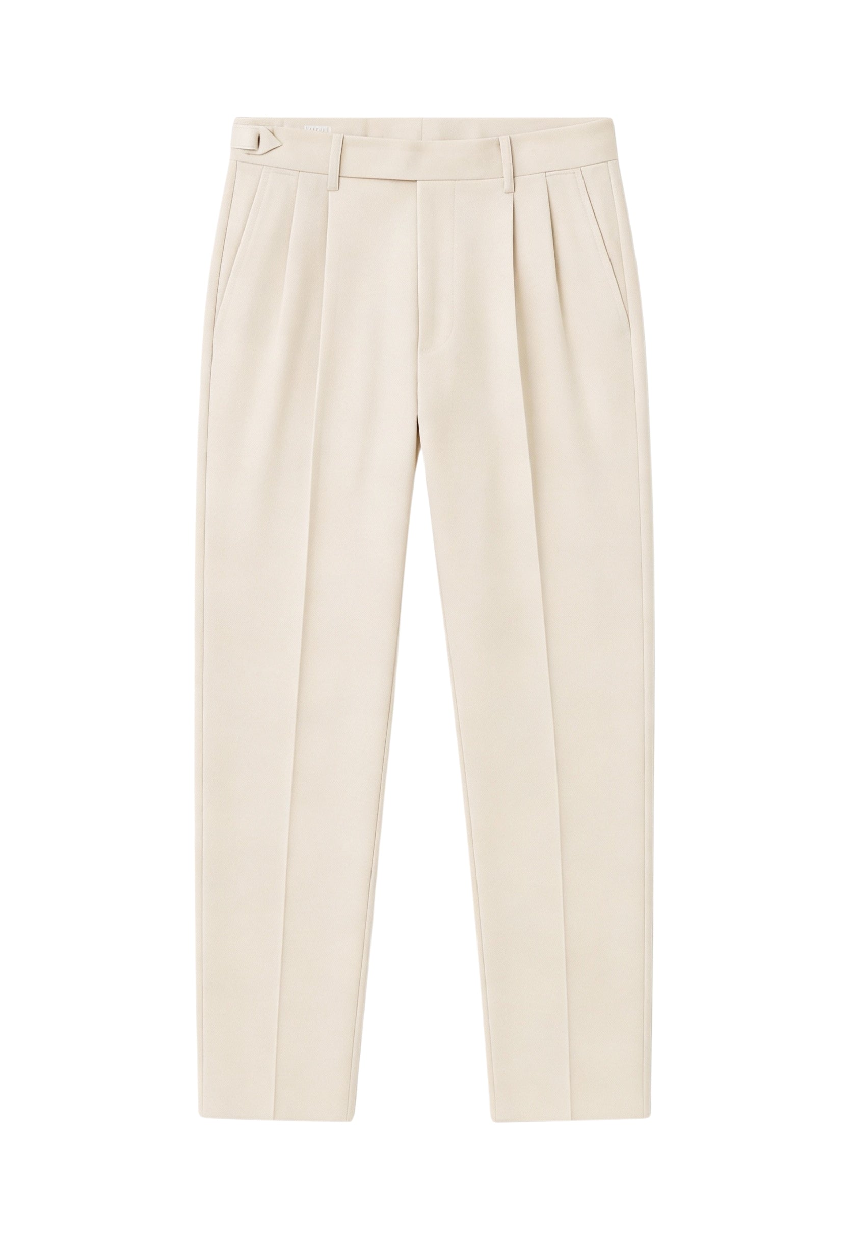 Refined Men’s Pleated Trousers
