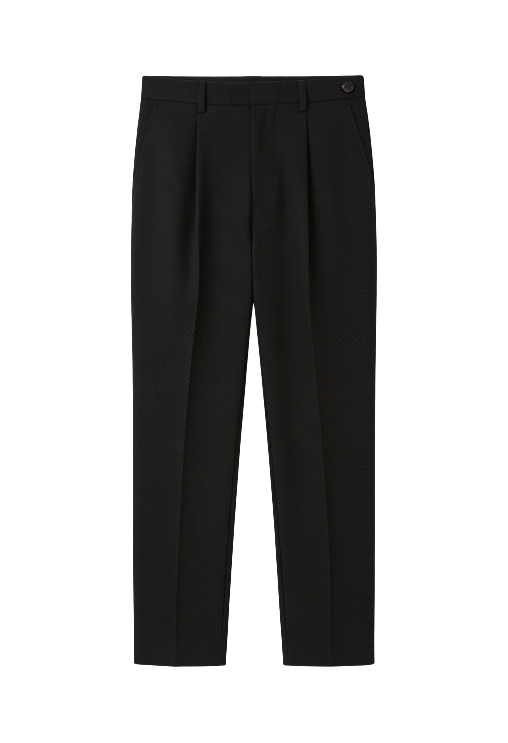 Refined Men’s Pleated Trousers