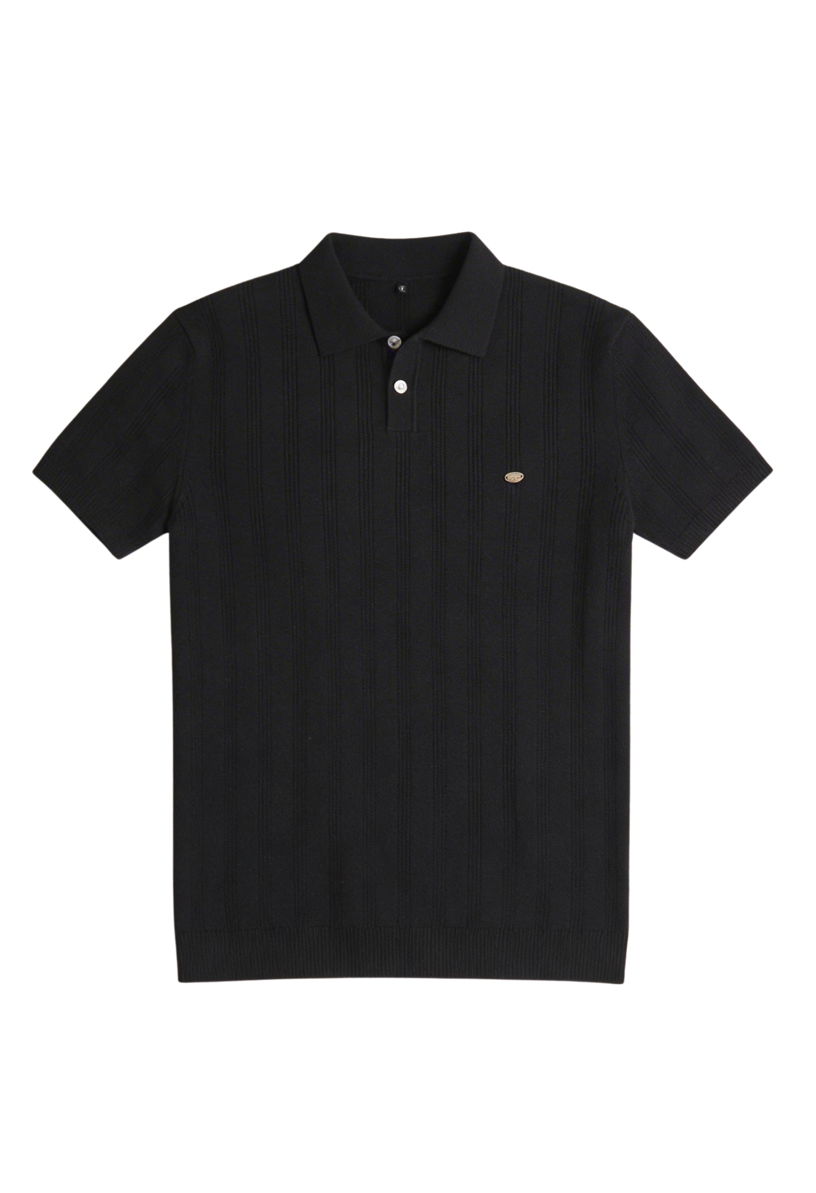 Refined Textured Polo Shirt