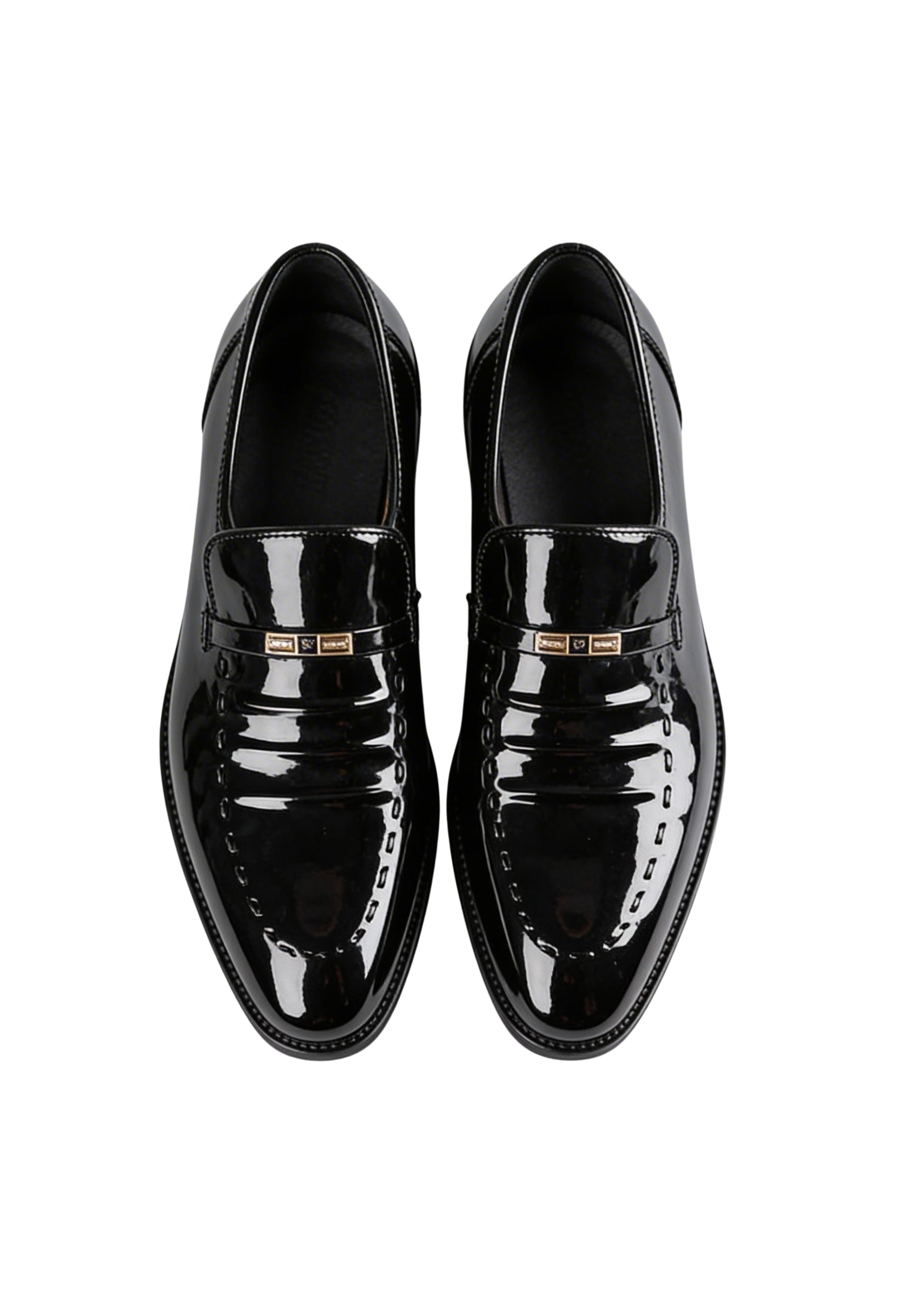 Sharp Patent Leather Loafers