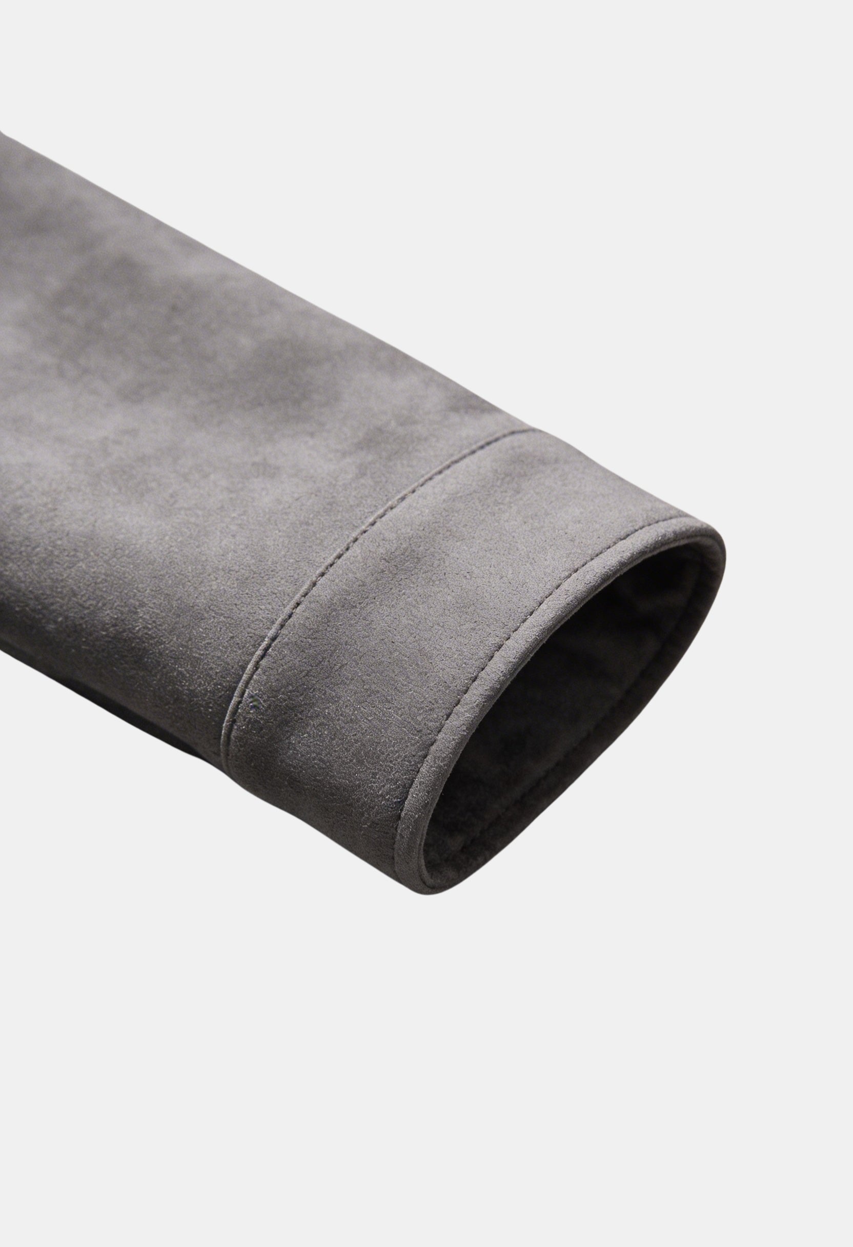 Signature Zip Front Suede Shacket