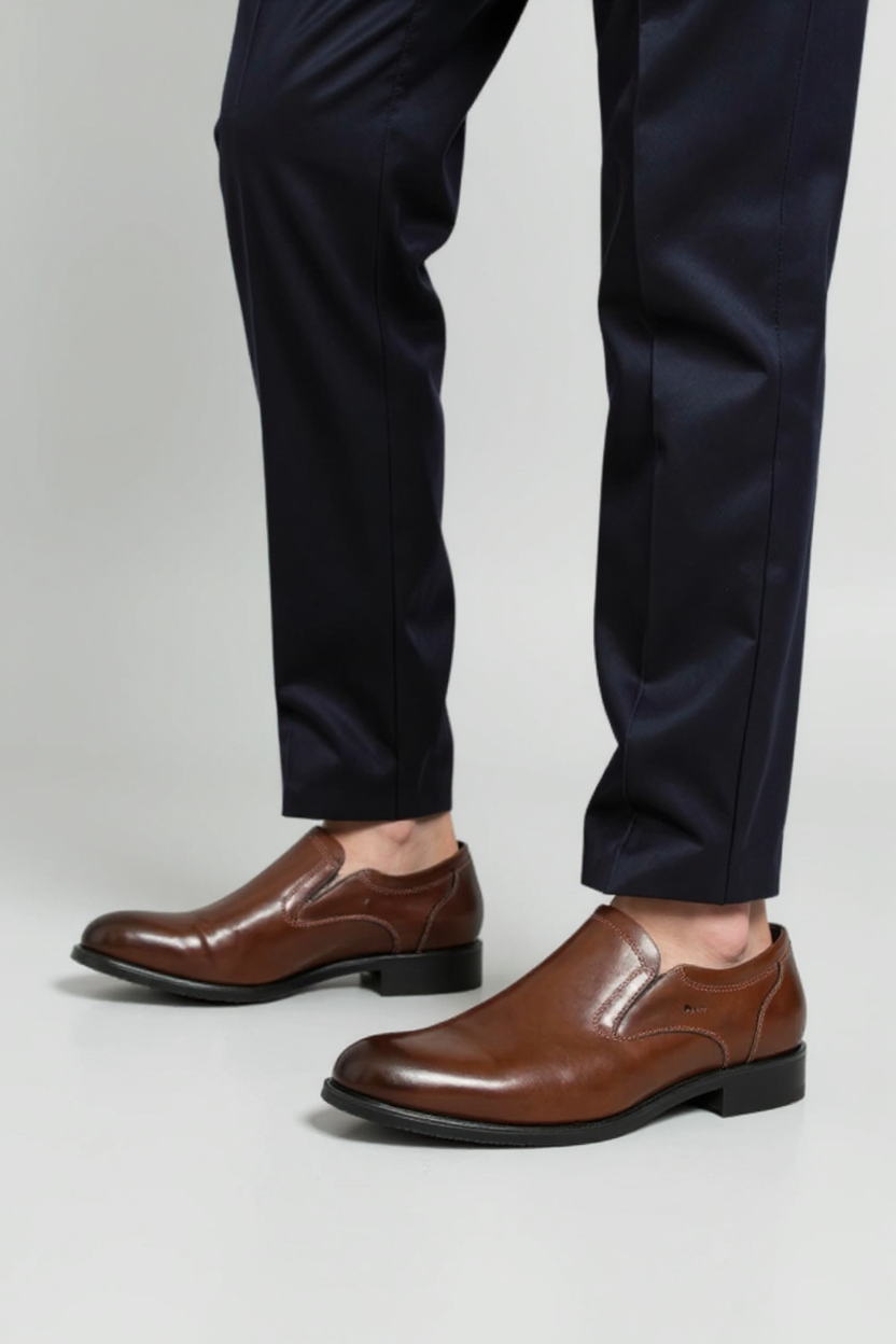 Slip-On Leather Formal Shoes for Men