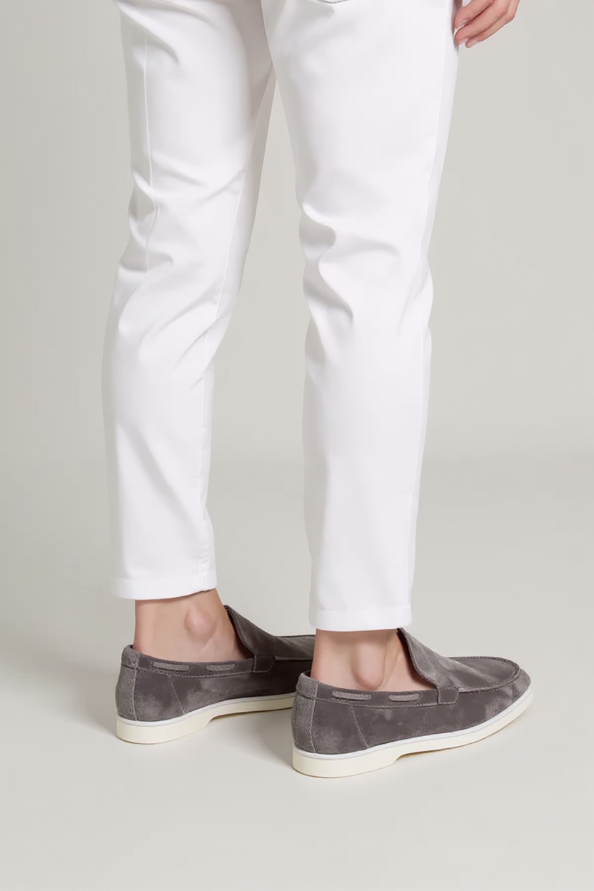Suede Slip-On Loafers for Men