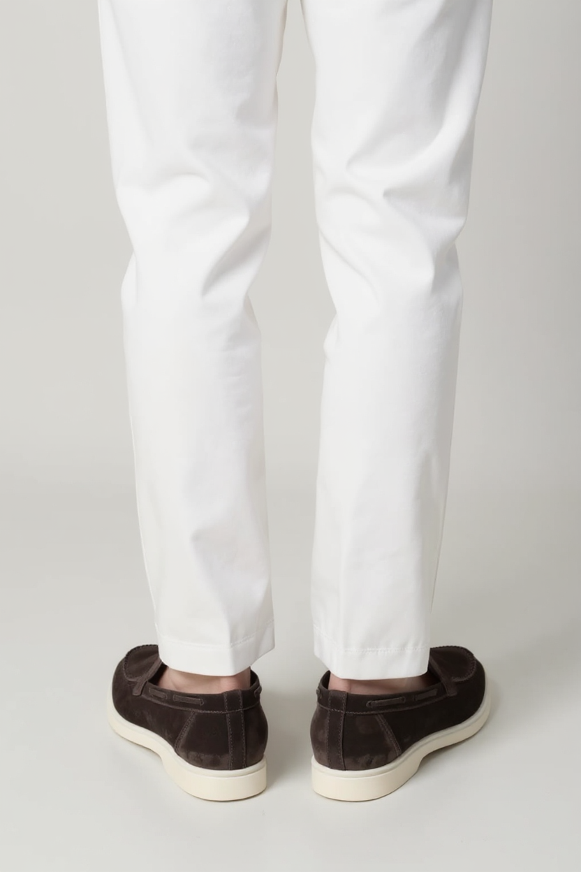 Suede Slip-On Loafers for Men