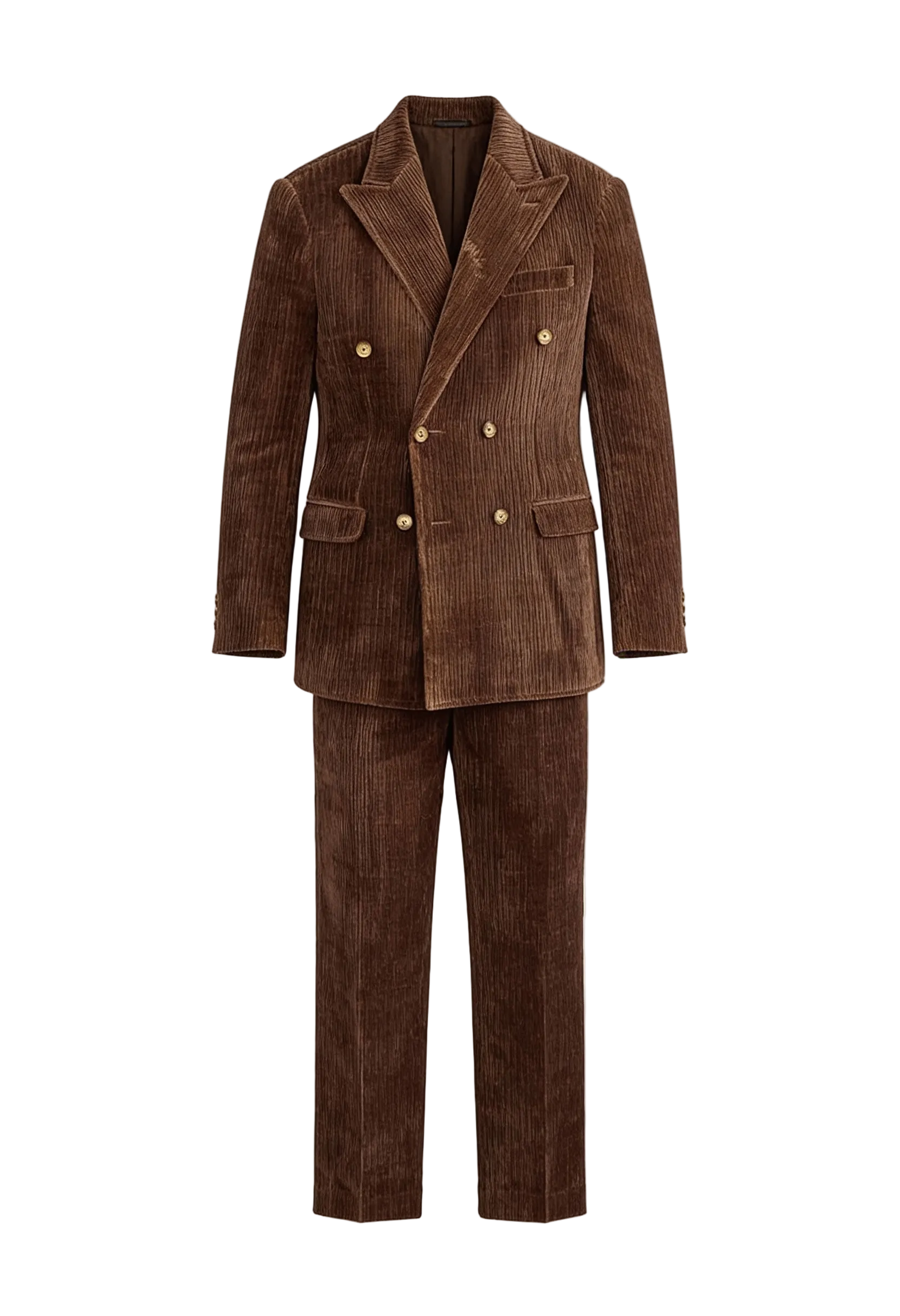 Tailored Mens Double Breasted Suit