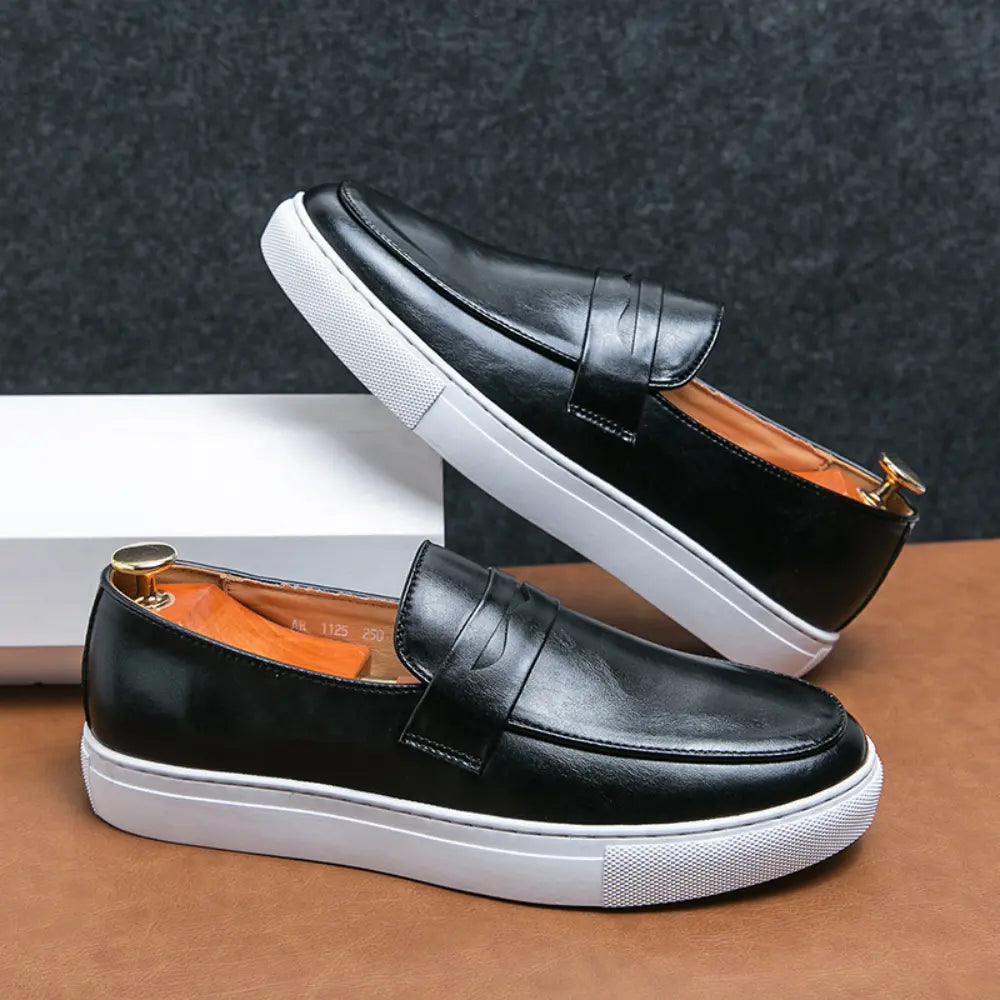 Wide Fit Business Casual Shoes Men