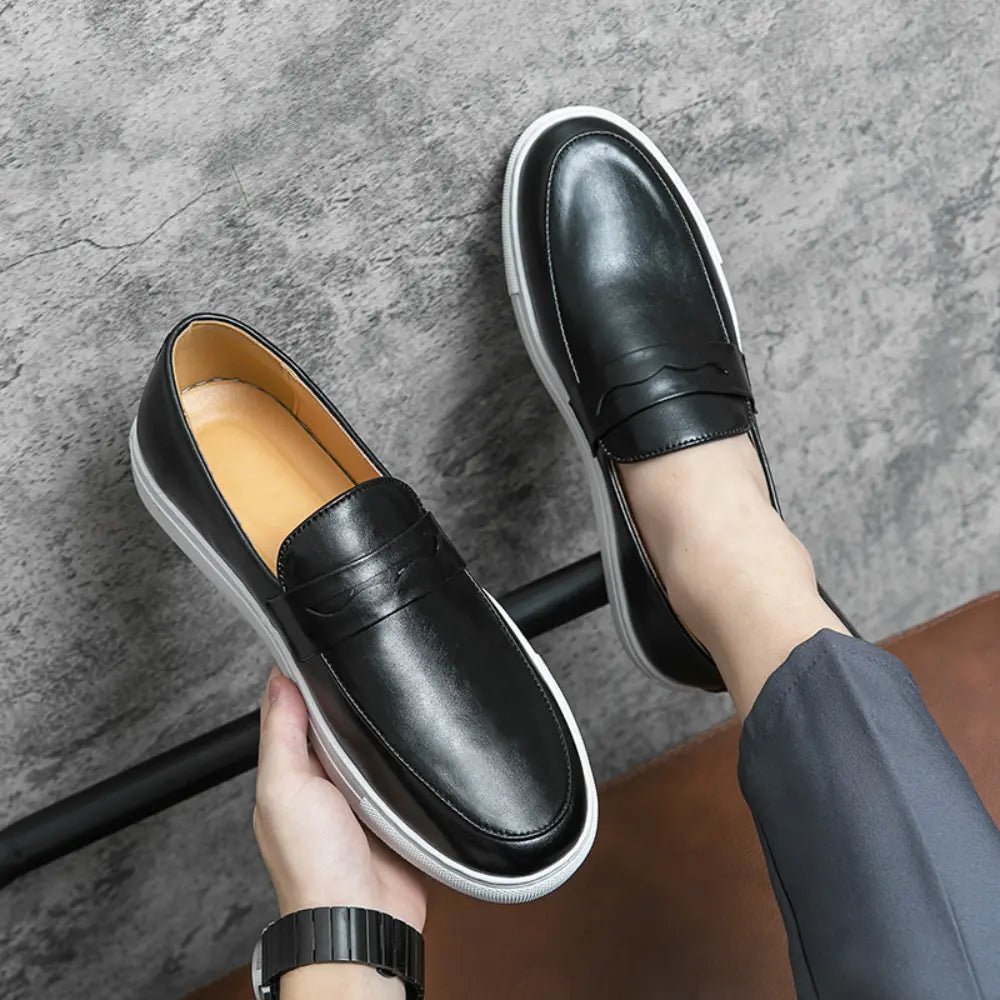Wide Fit Business Casual Shoes Men