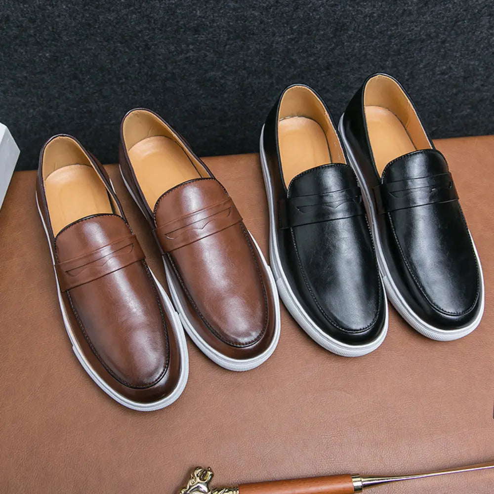Wide Fit Business Casual Shoes Men