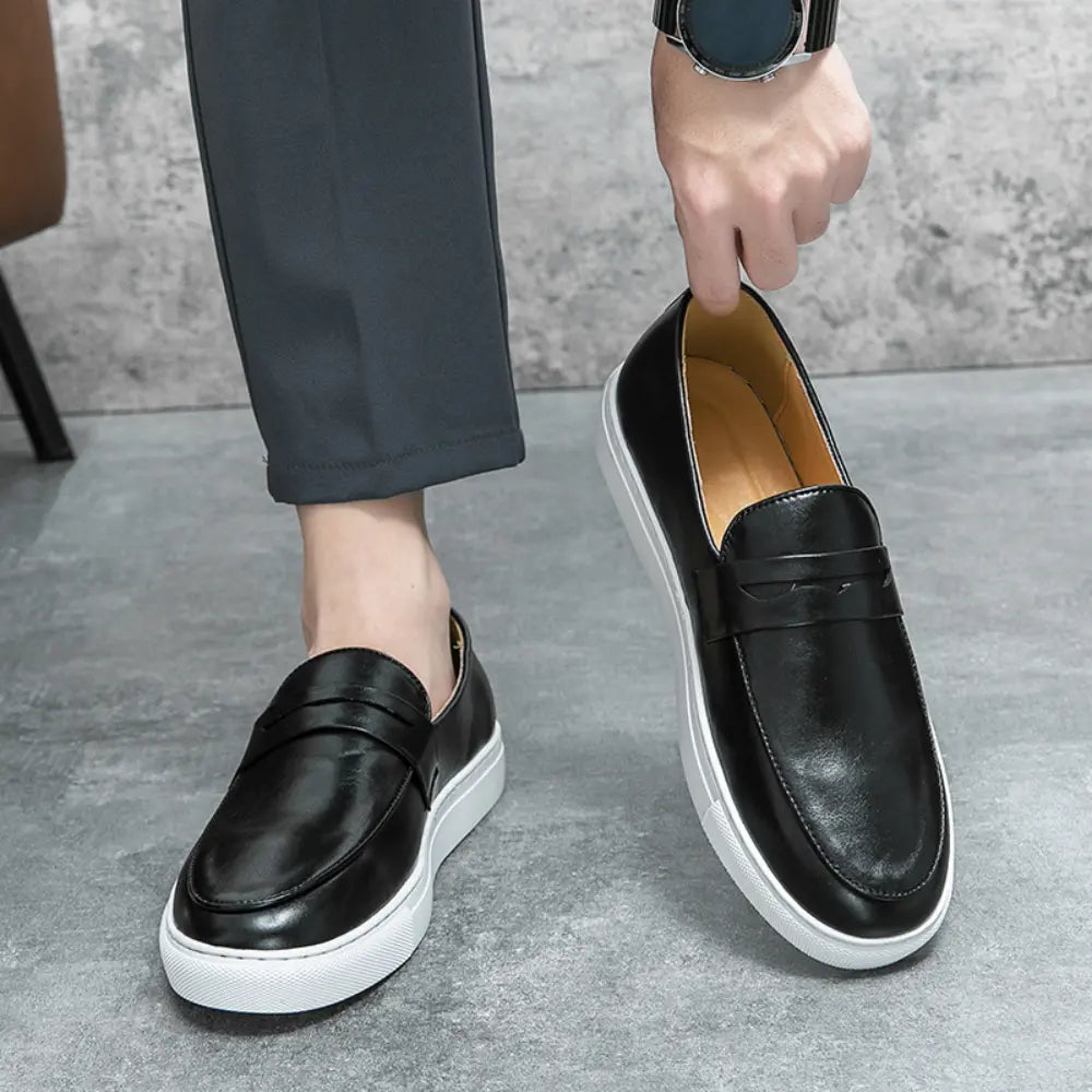 Wide Fit Business Casual Shoes Men