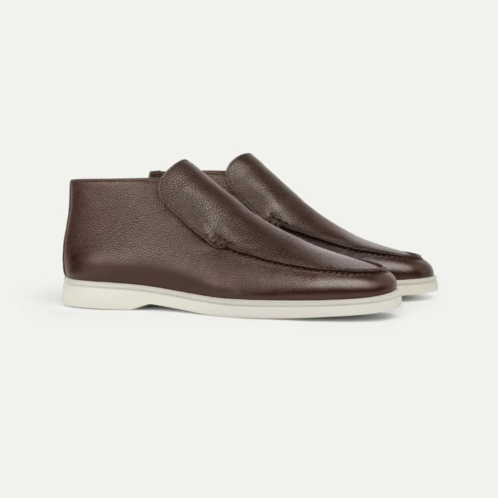 Wide Fit Suede Men's Loafers