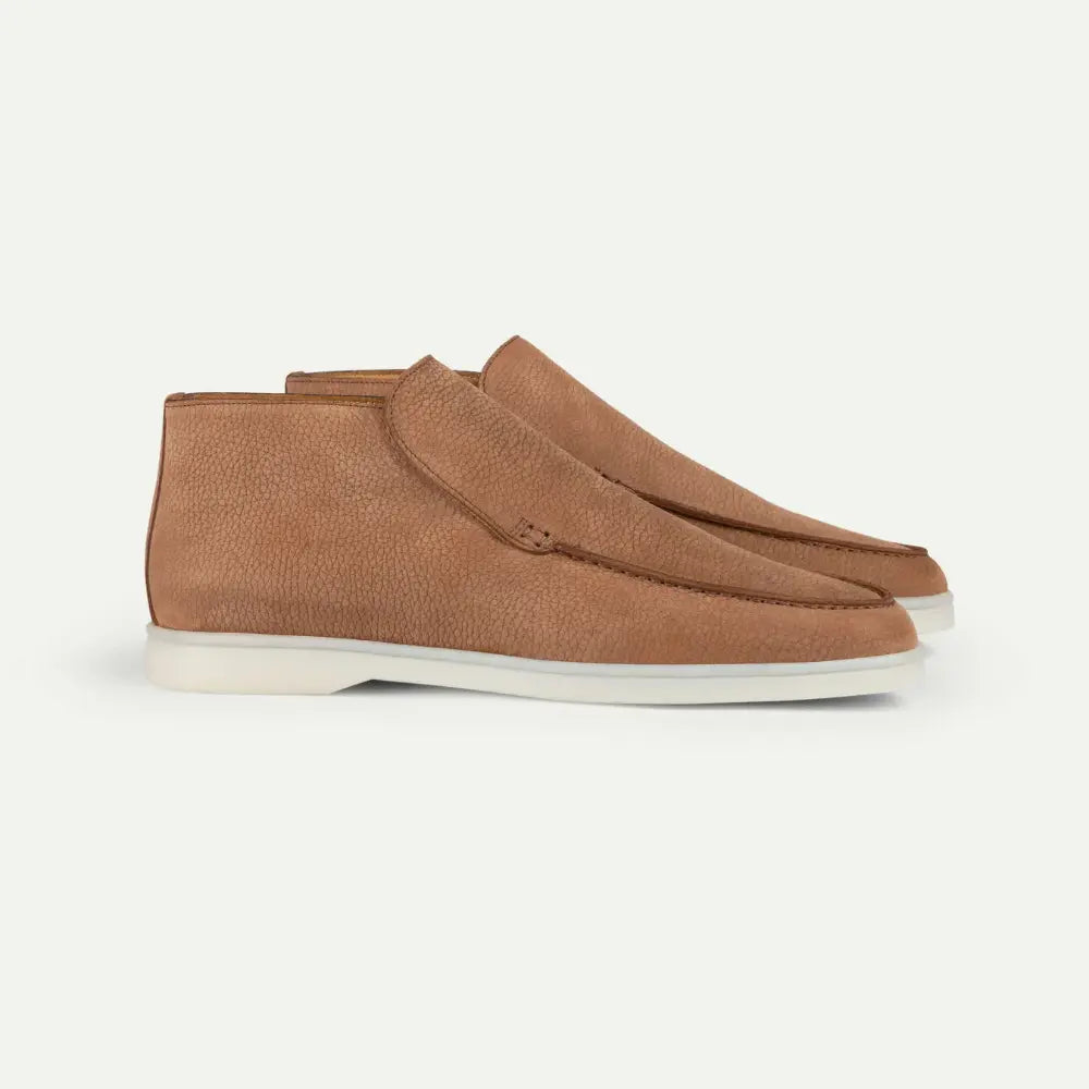 Wide Fit Suede Men's Loafers