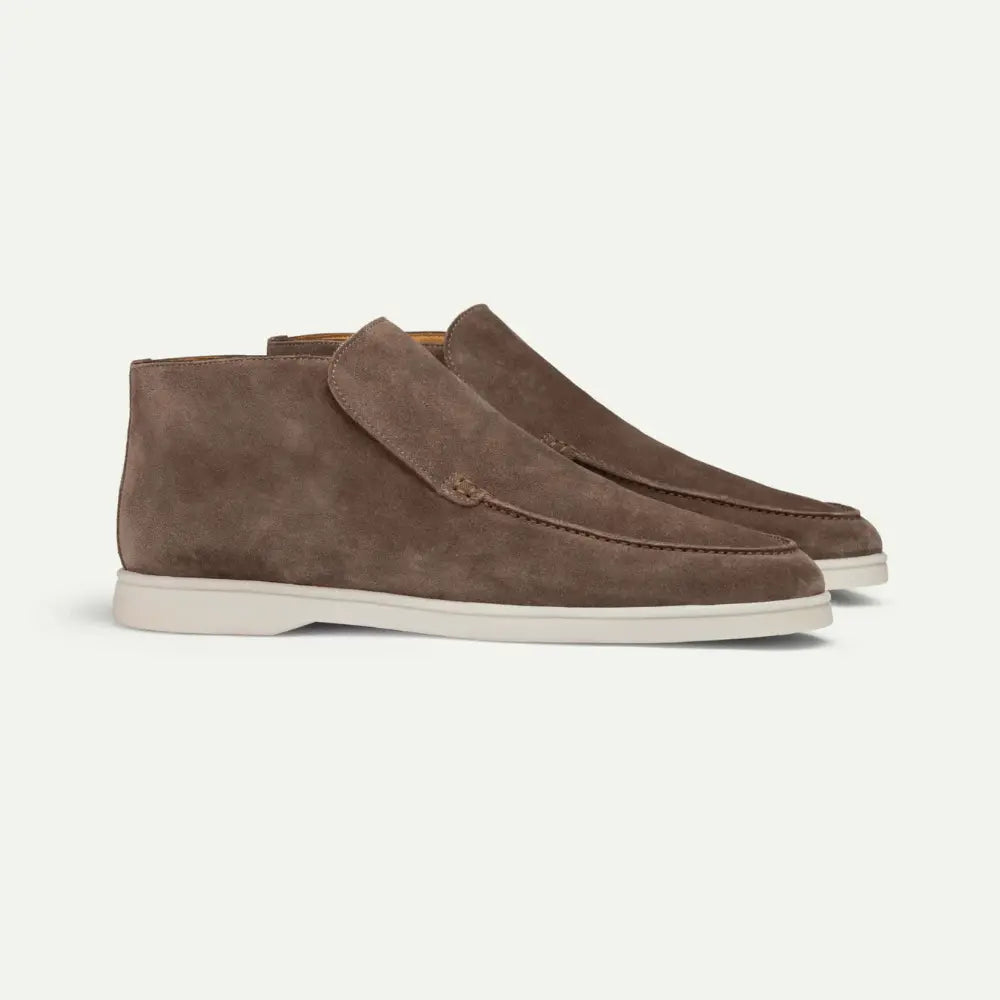 Wide Fit Suede Men's Loafers
