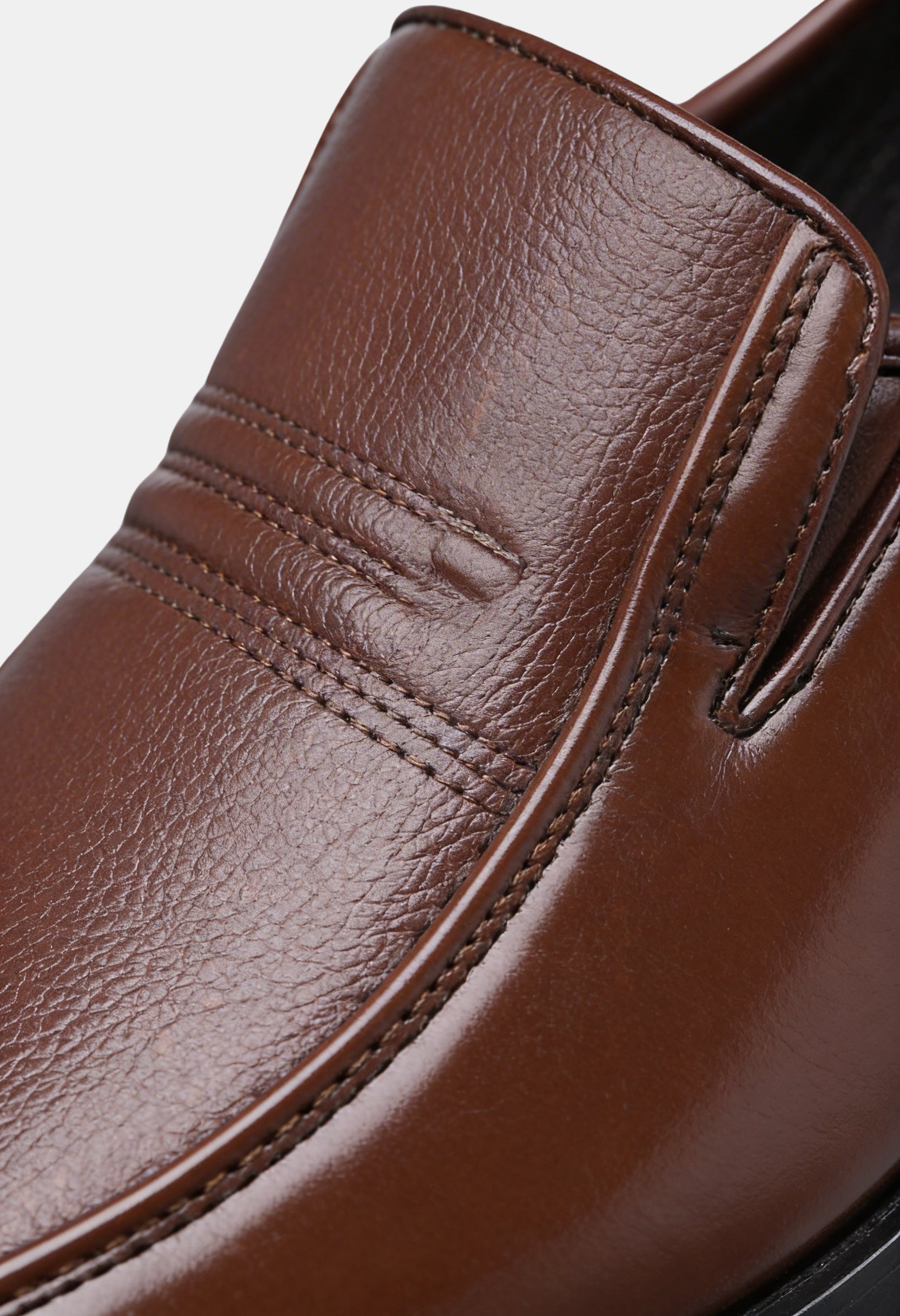 Classic Leather Slip-On Loafers