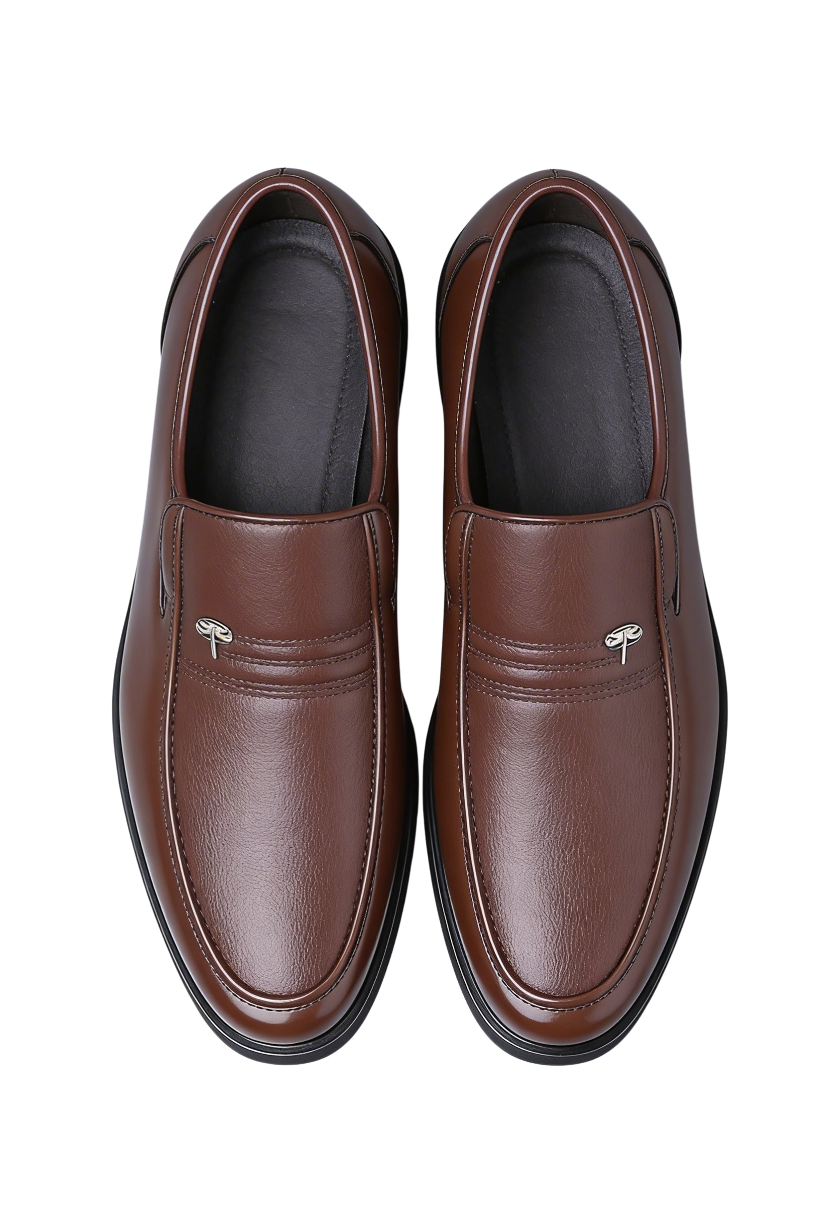 Classic Leather Slip-On Loafers
