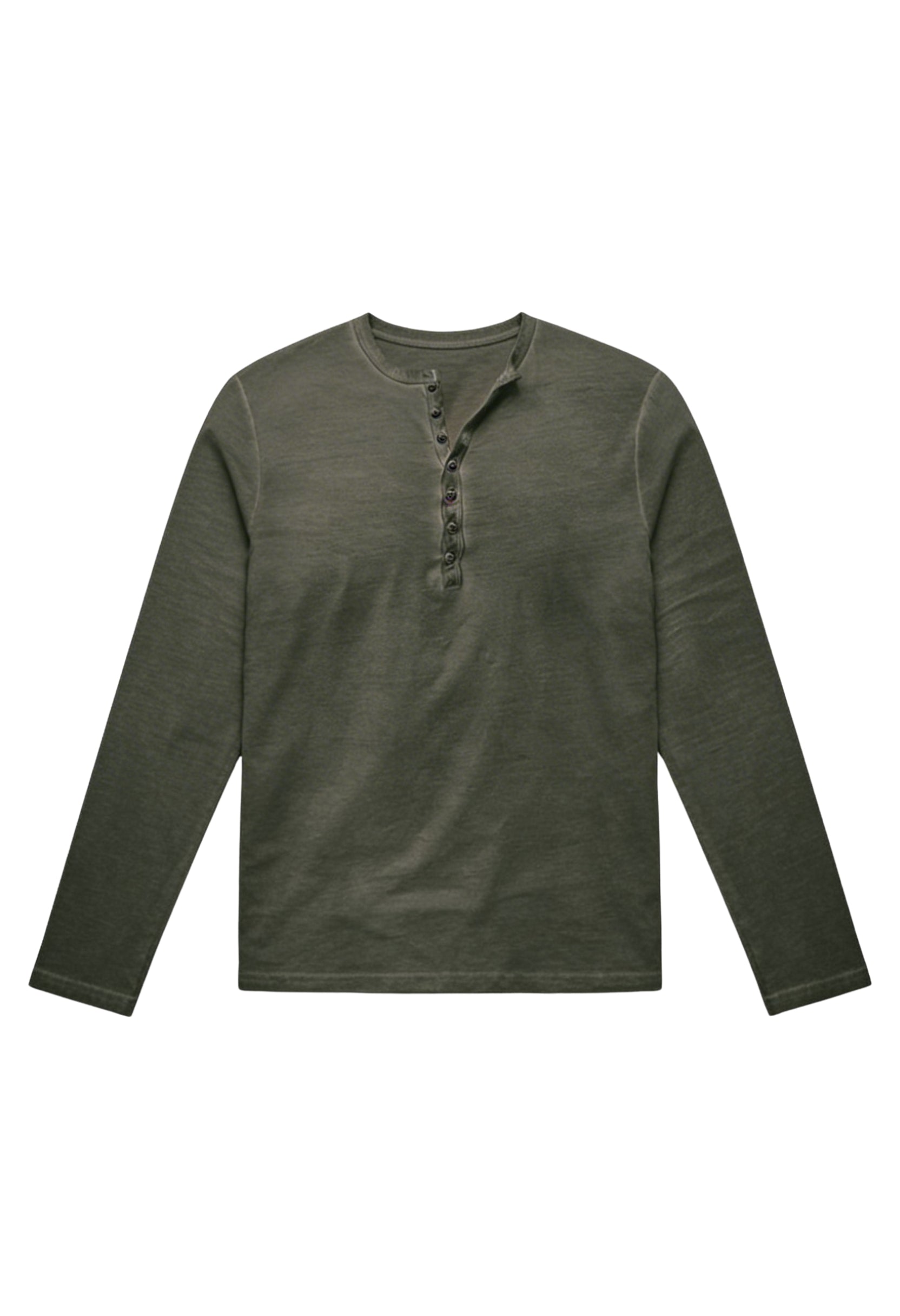 Classic Long Sleeve Henley Shirt