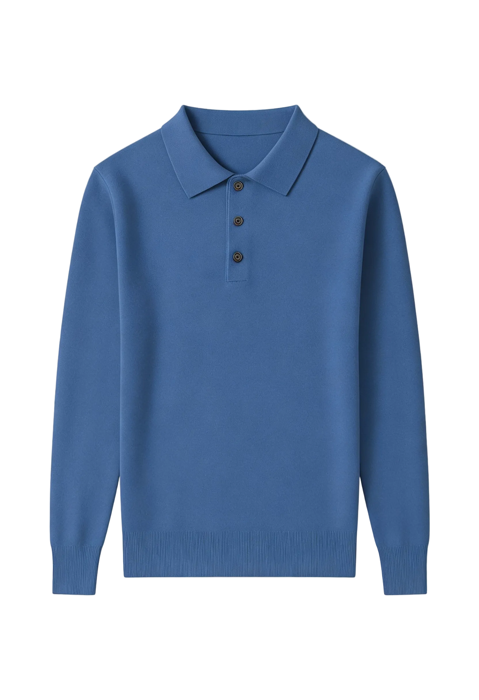 Classic Men’s Long Sleeve Polo Shirt