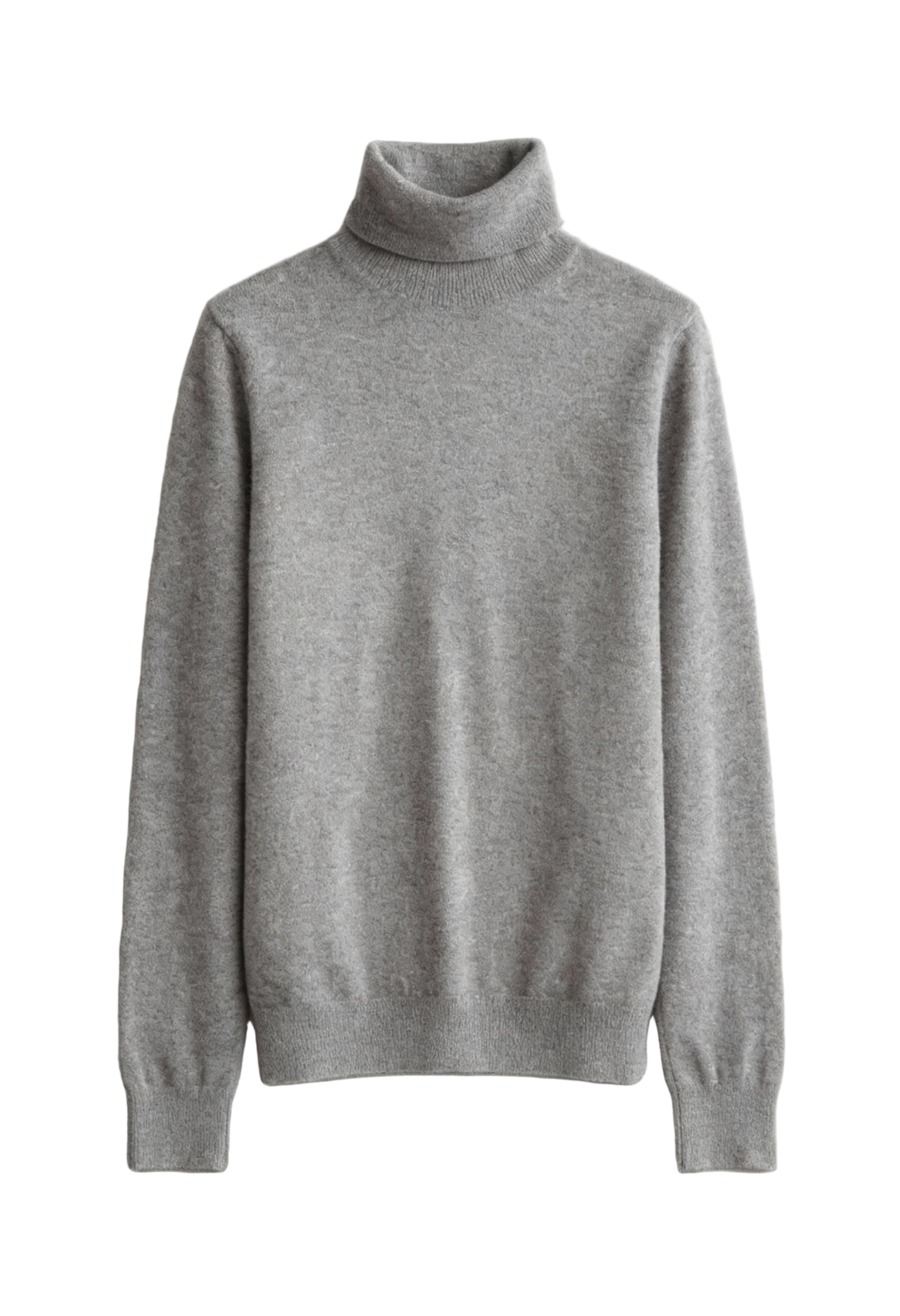 Elegant Men’s Merino Wool Turtleneck Jumper