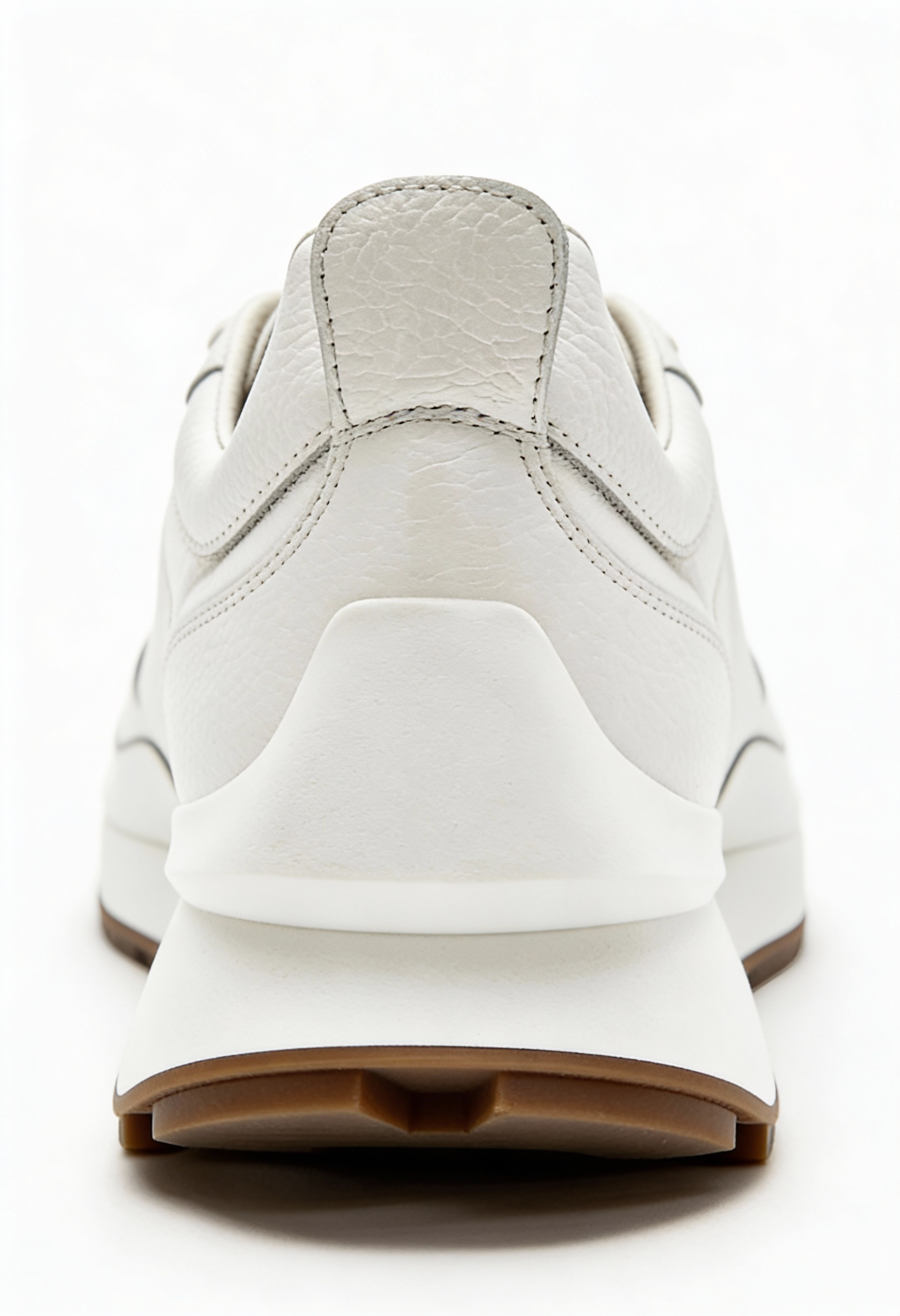 Flat Men's White Casual Sneakers