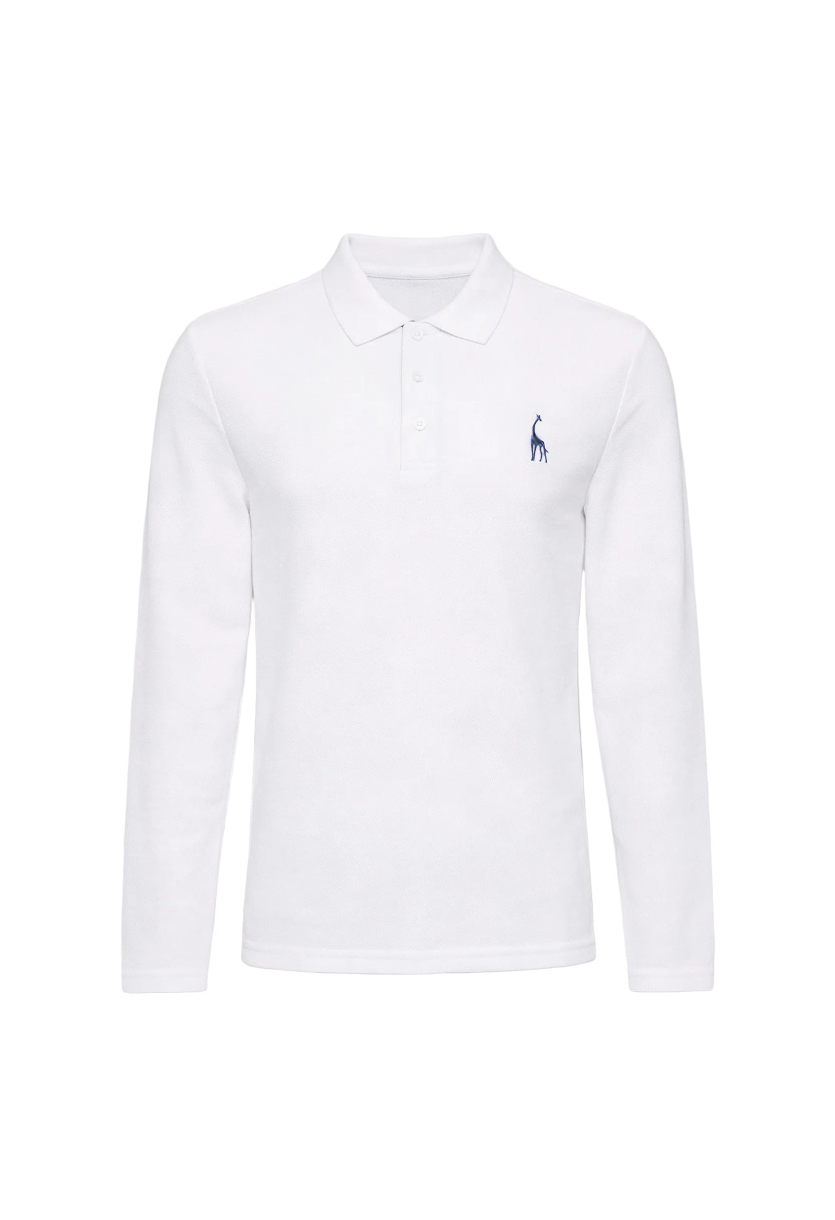 Men Classic Long-Sleeve Polo Shirt