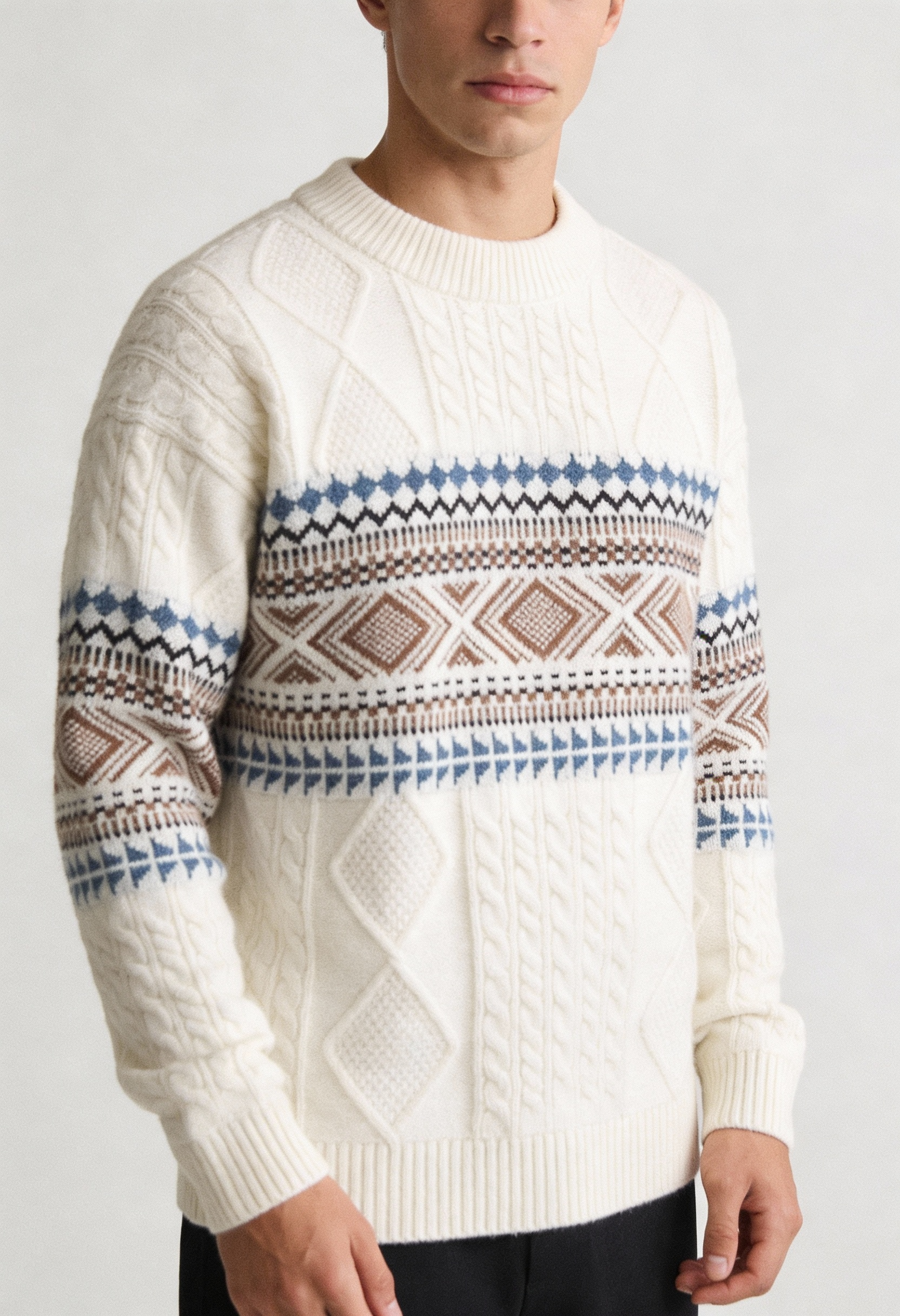Men's Nordic Knit Sweater