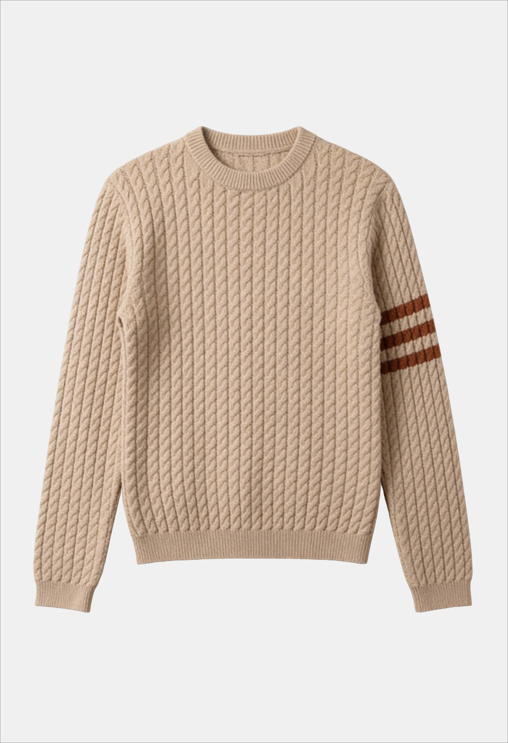 Refined Men’s Cable Knit Jumper