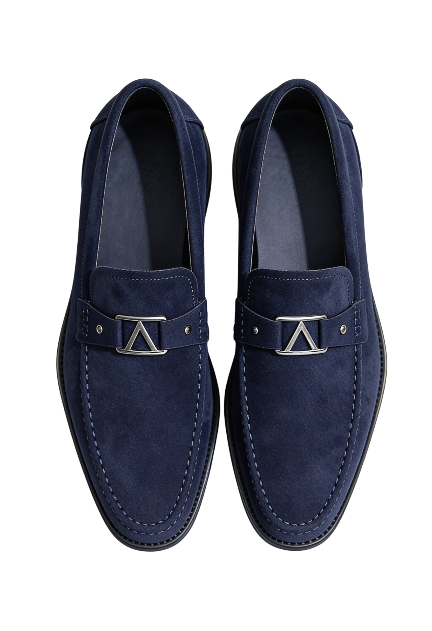 Refined Suede Slip-On Loafers