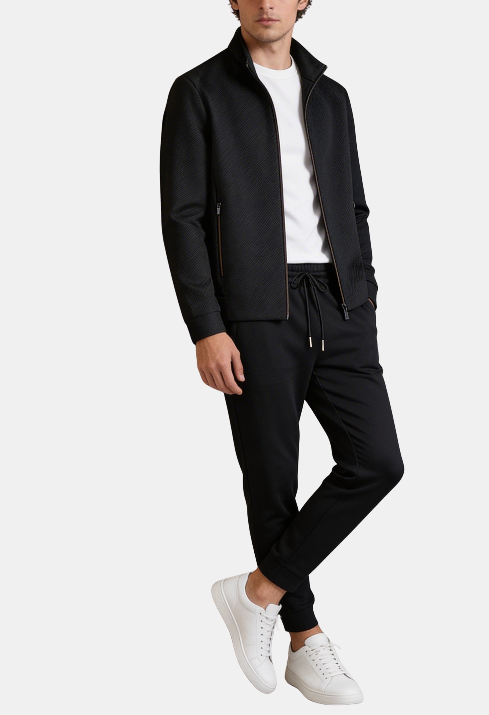 Refined Zip Tracksuit Set