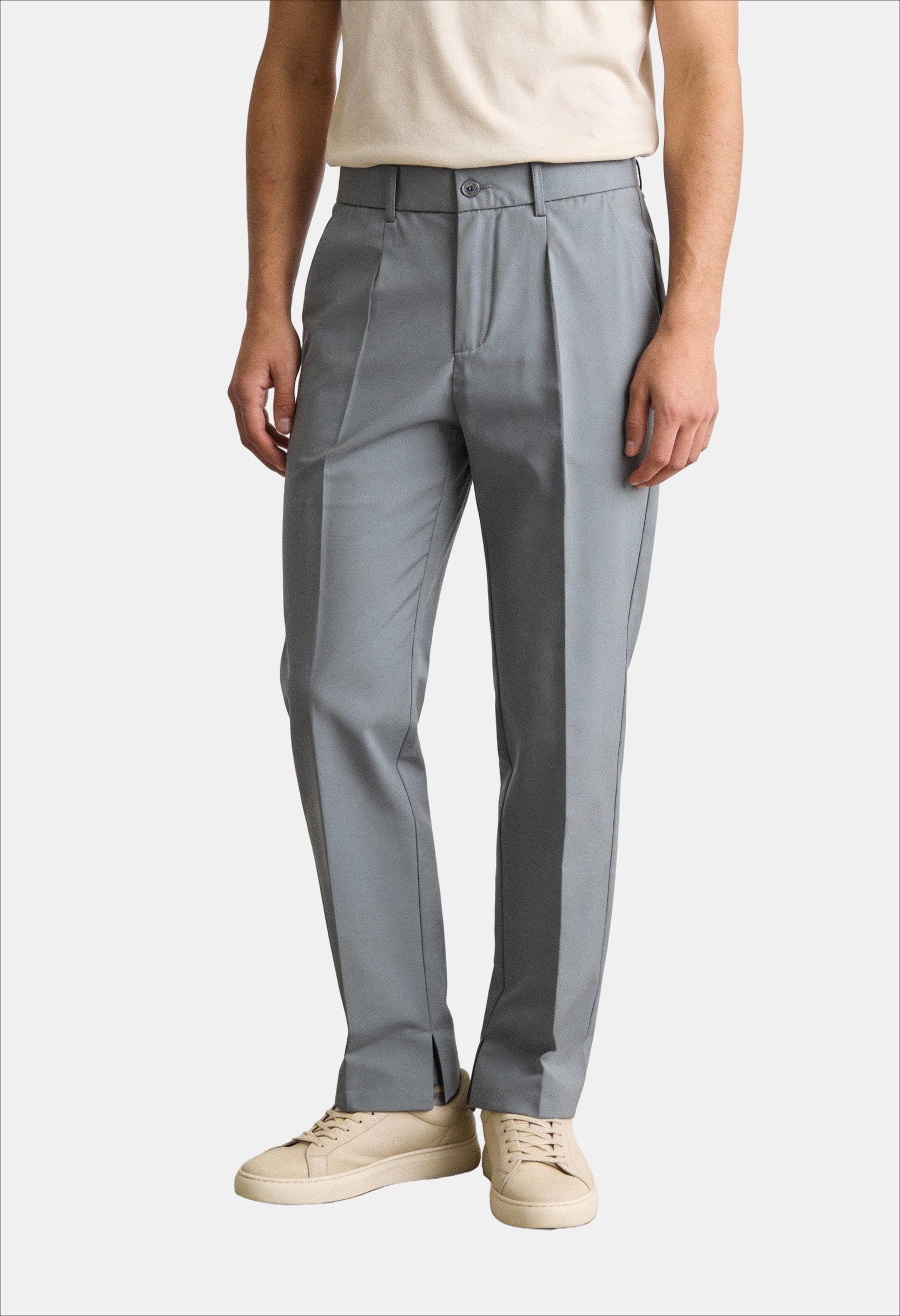 Relaxed Wide Leg Trousers for Men