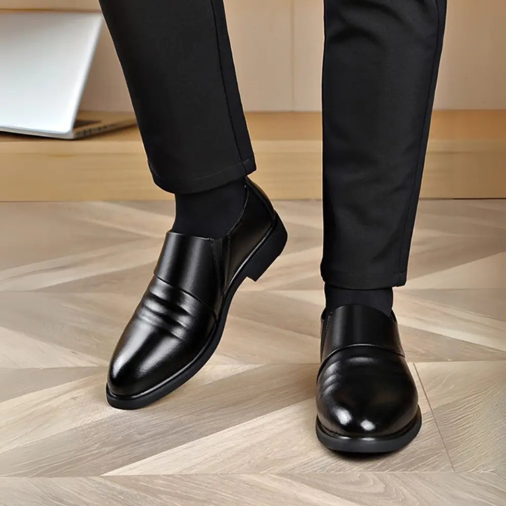 Slim Fit Mens Leather Shoes
