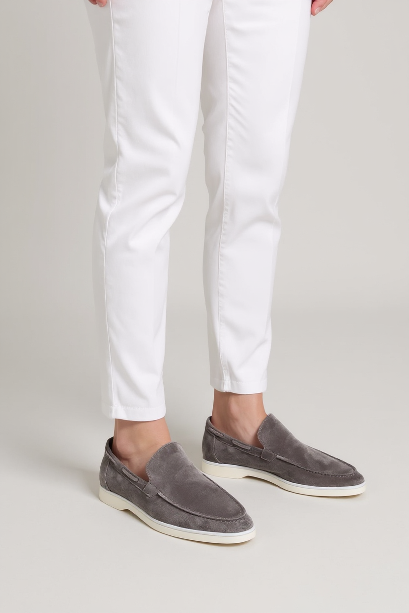 Suede Slip-On Loafers for Men