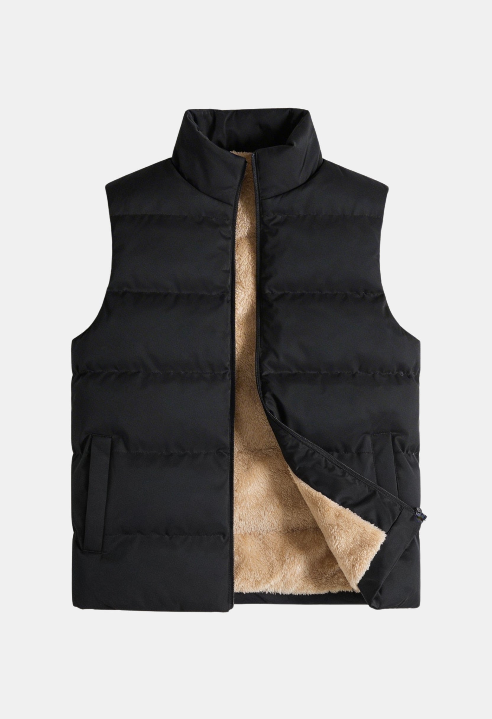 Tailored Padded Zip Gilet