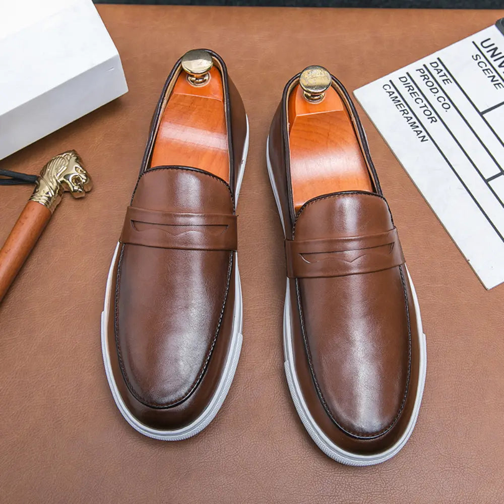 Wide Fit Business Casual Shoes Men