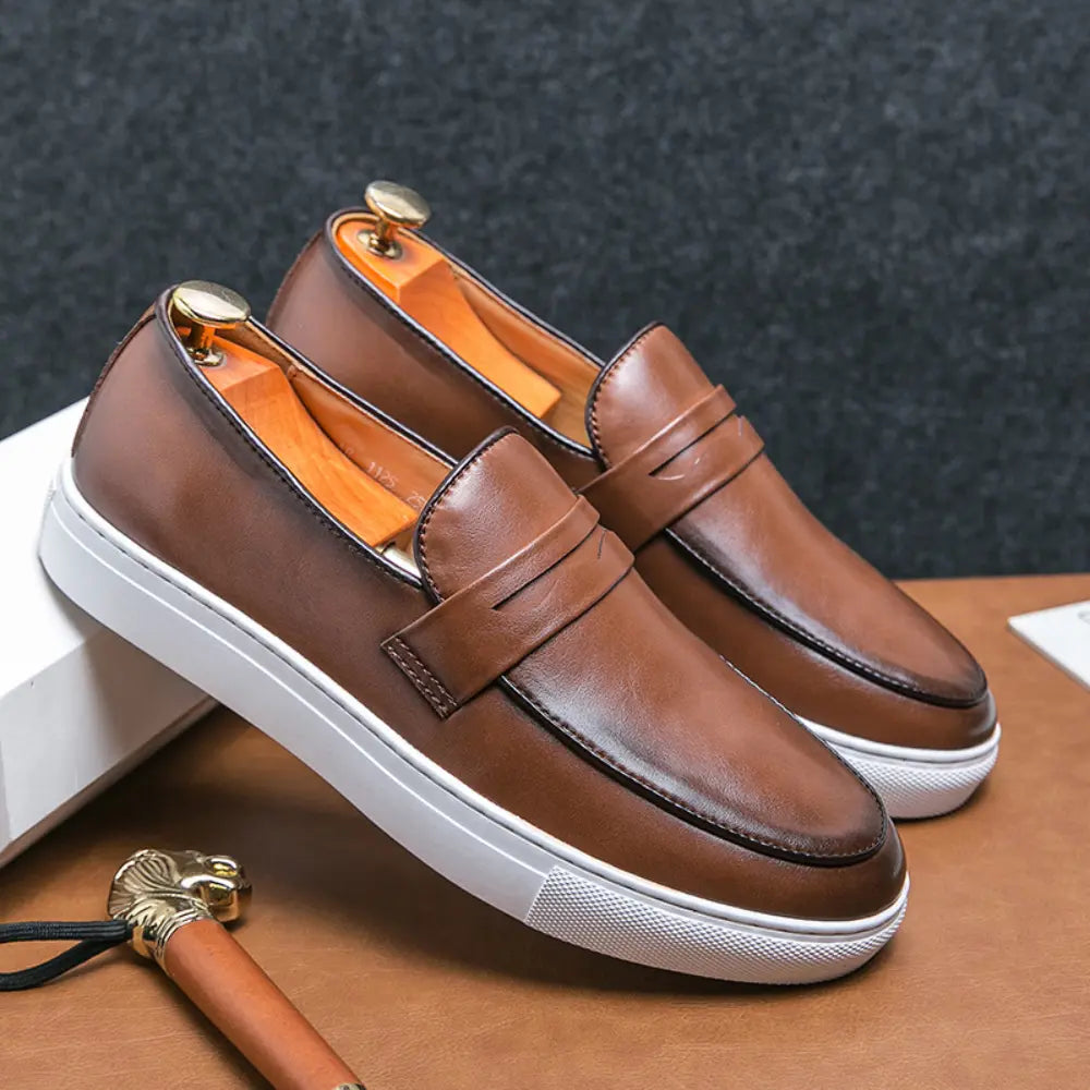 Wide Fit Business Casual Shoes Men