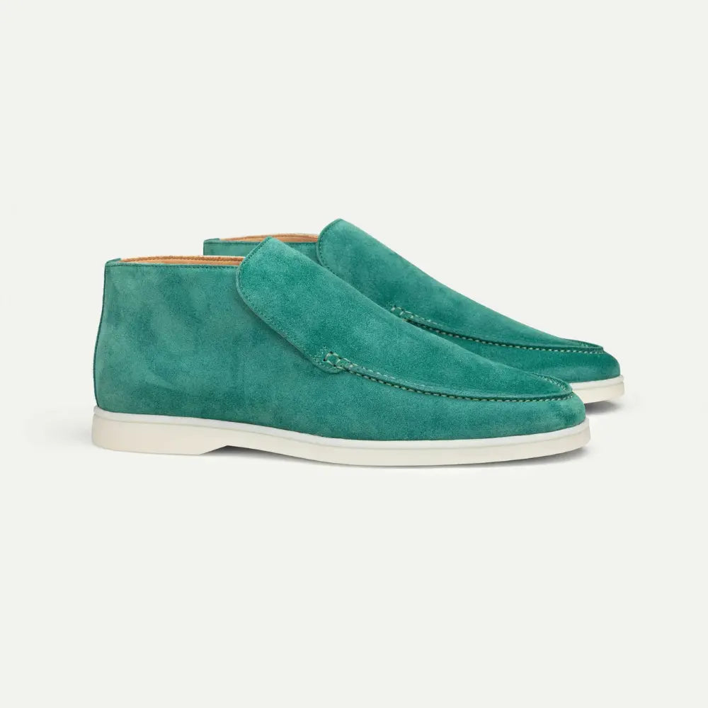 Wide Fit Suede Men's Loafers