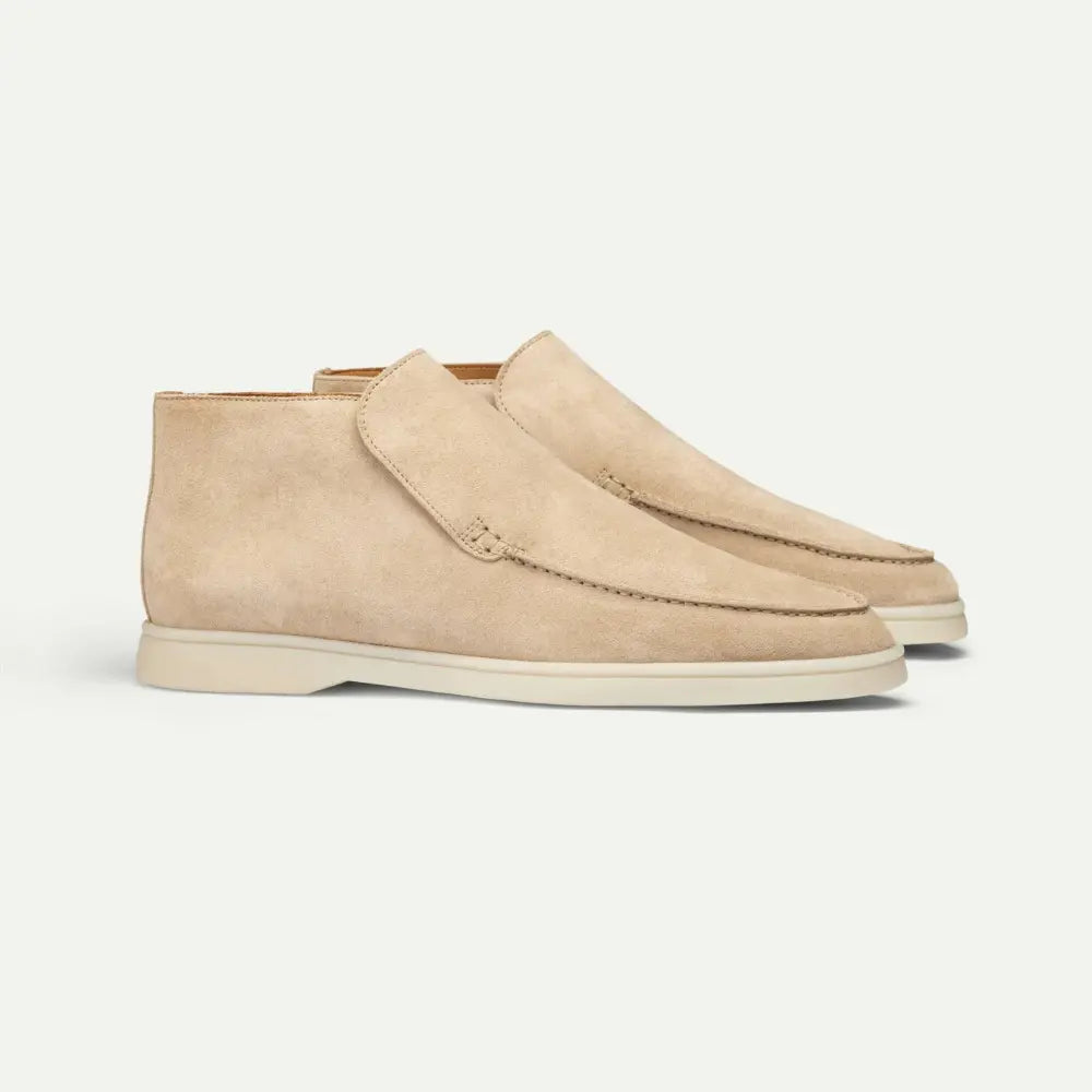 Wide Fit Suede Men's Loafers