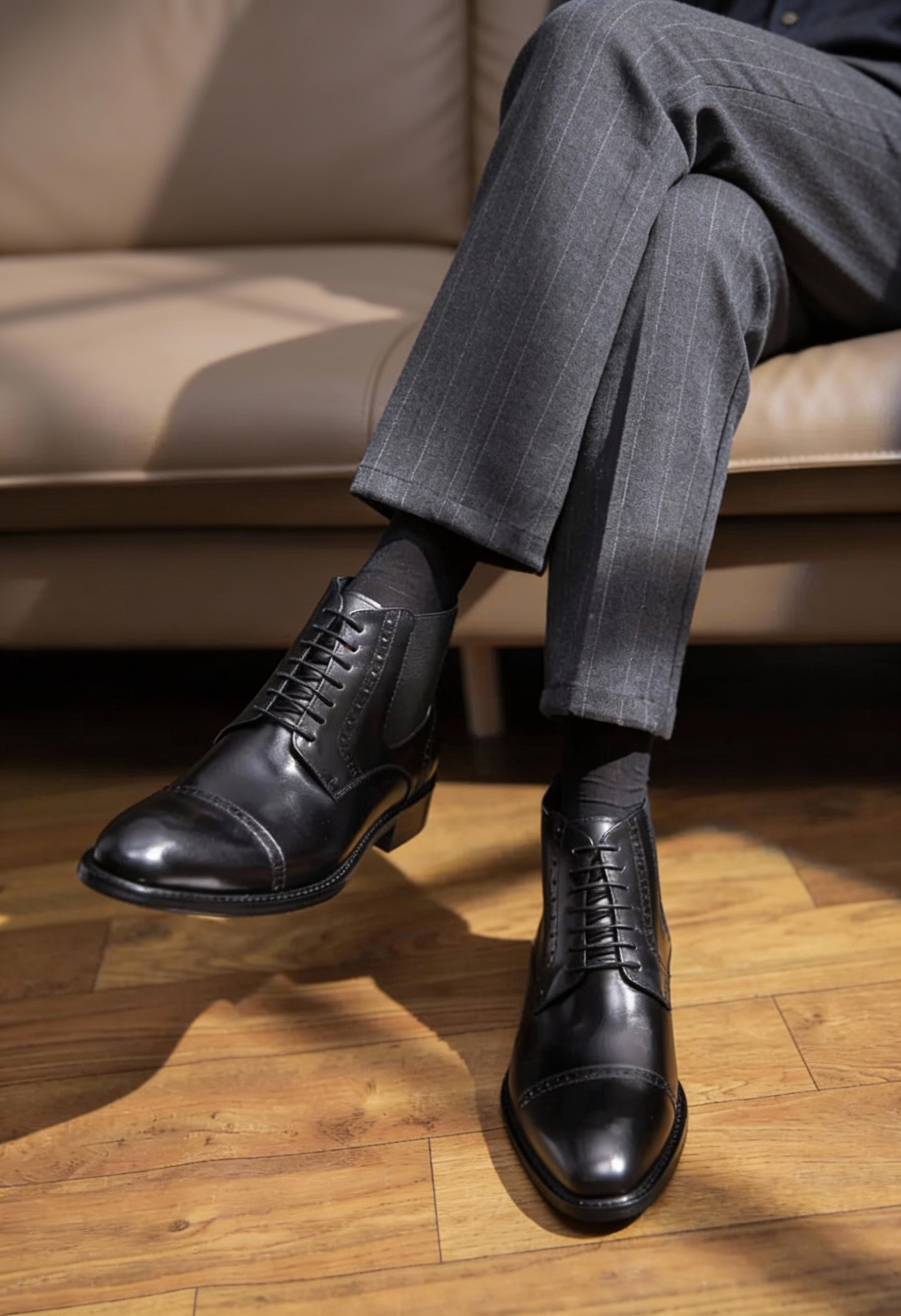 Pointed Toe Retro Martin Boots